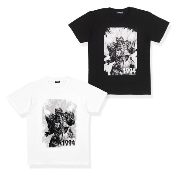 224639 Pbandai 預訂 2025/7月 ゴジラ　モノクロデザインTシャツ　スペースゴジラ