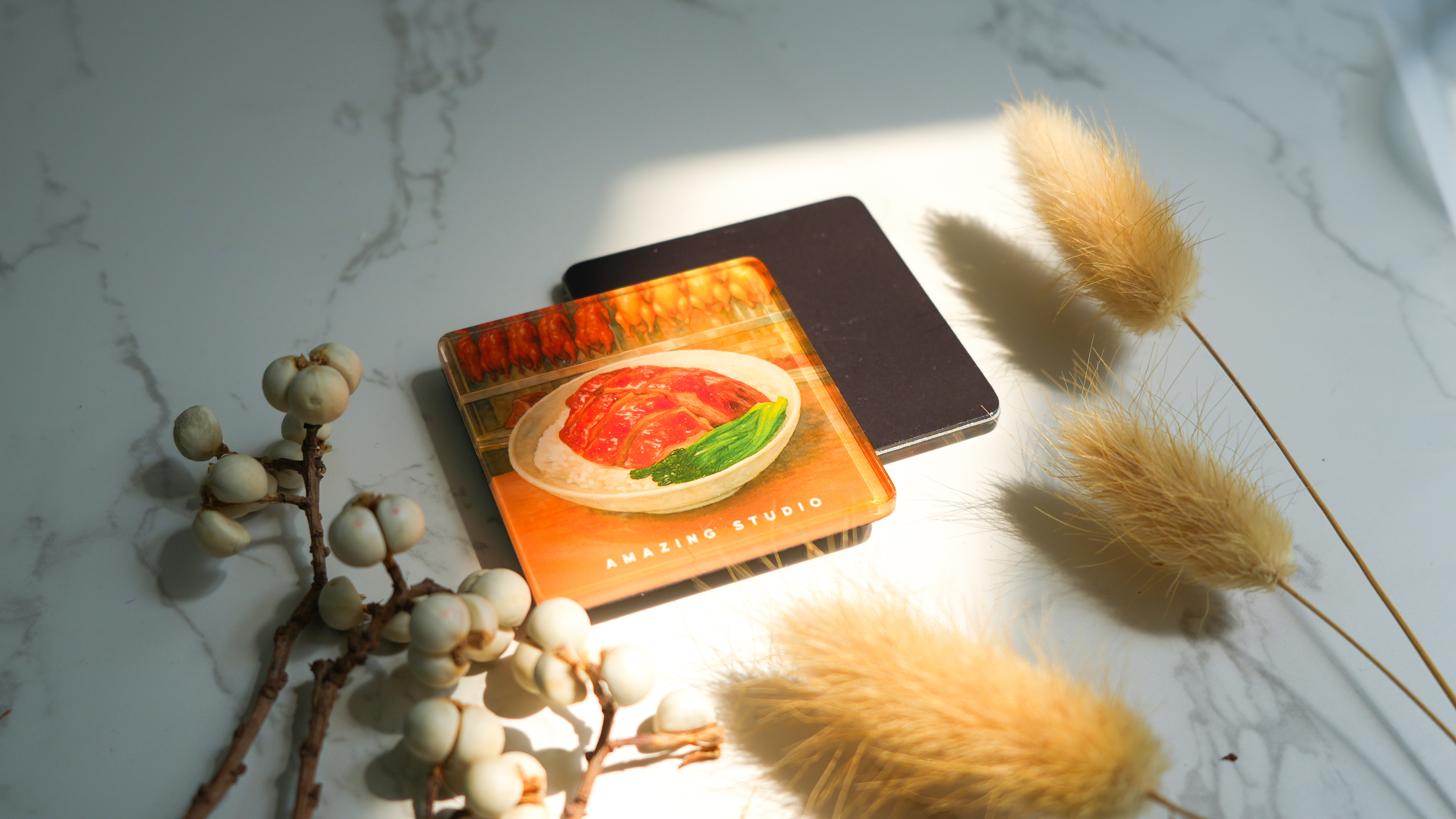 【明爐燒味】 亞加力磁石貼丨Amazing Studio