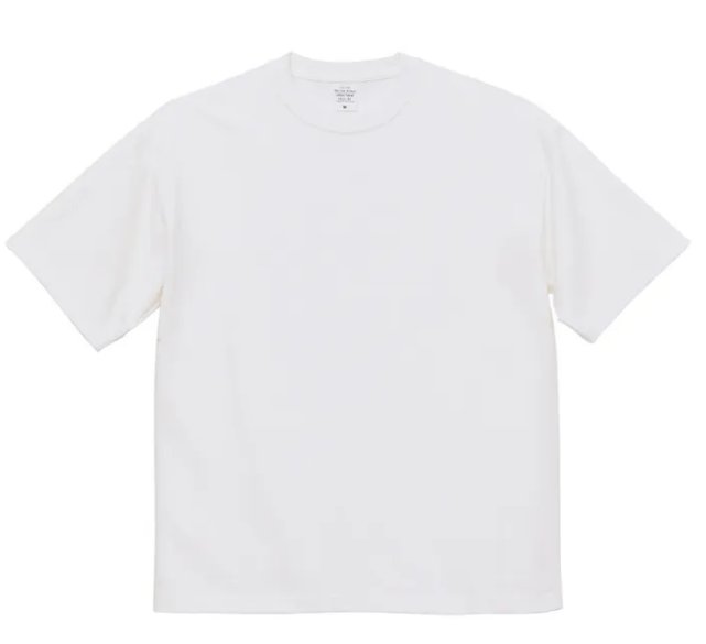 United Athle UA 9.1oz.重量級寬版落肩T 白色(3441101-001)