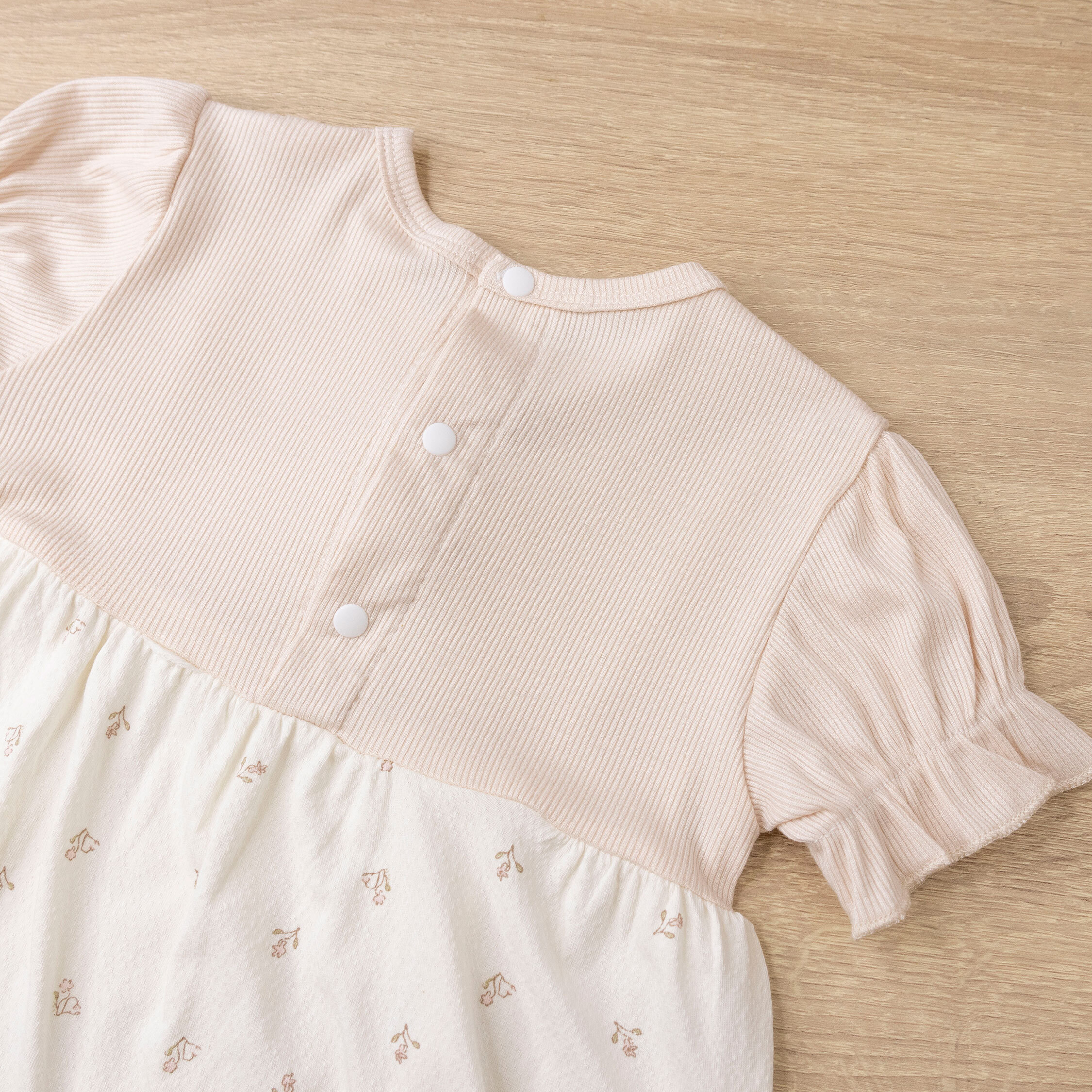 【JG0486】氣質鬱金香假兩件舒適連身衣