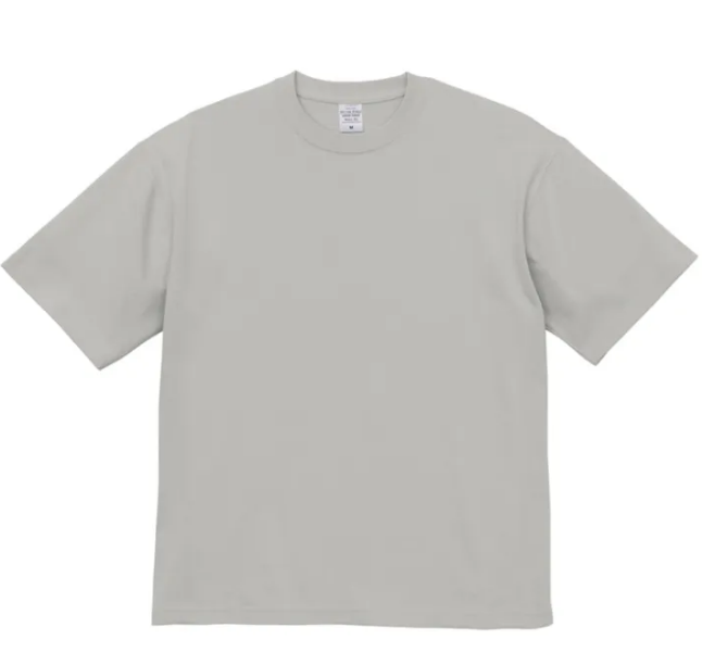 United Athle UA 9.1oz.重量級寬版落肩T 霜灰色(3441101-300)