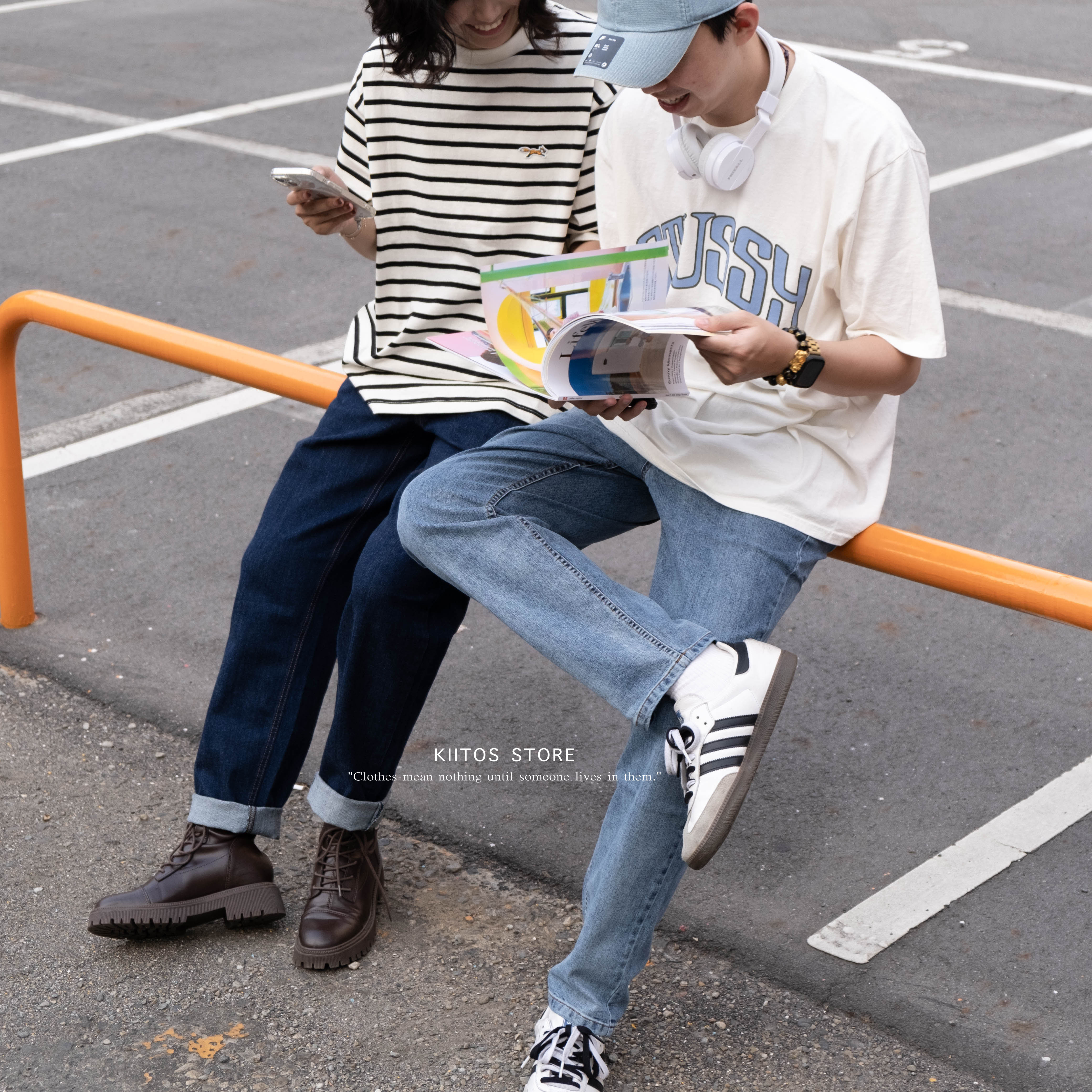 Tailor collection 彈力 涼感 錐形丹寧褲 牛仔褲 長褲 日系 寬鬆  台灣製造 5178 5179