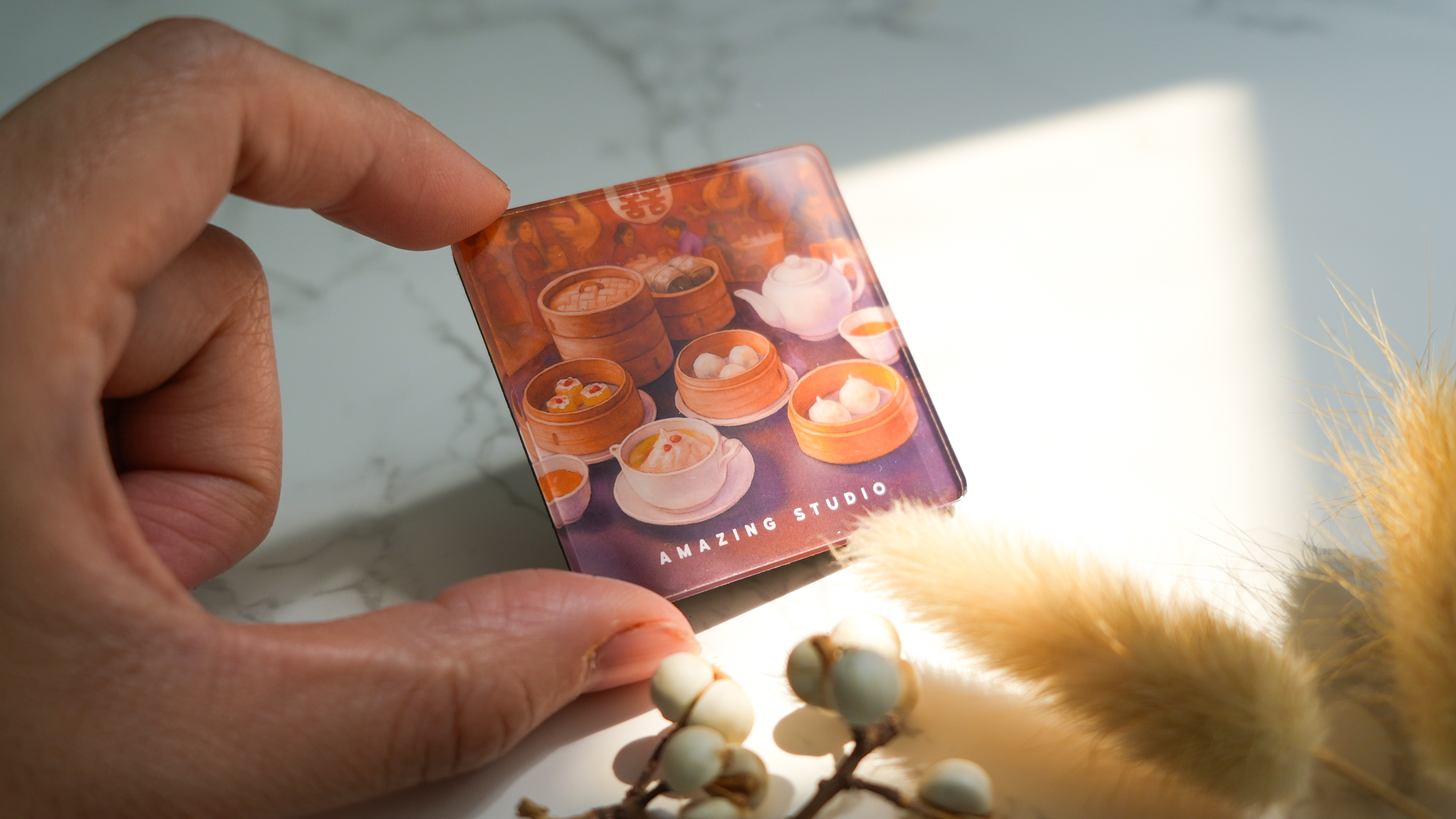 【點心】 亞加力磁石貼丨Amazing Studio