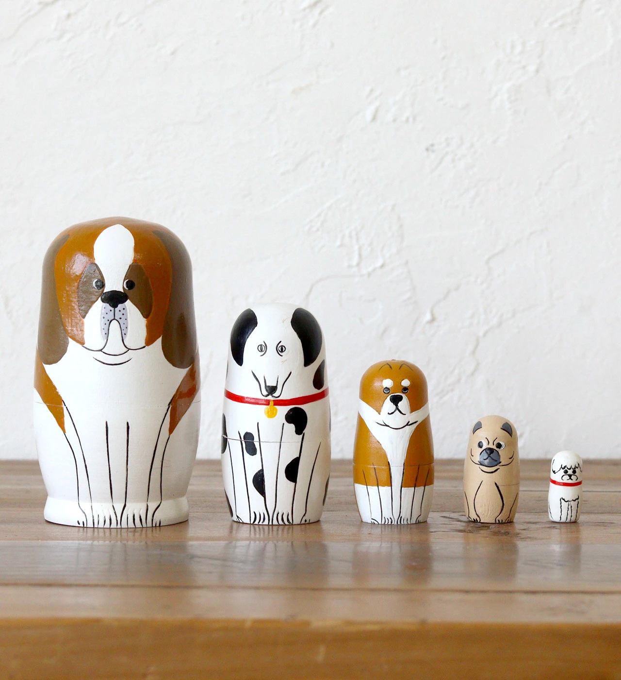 俄羅斯娃娃∣手繪系列 狗狗∣日本 NEIN MARKE