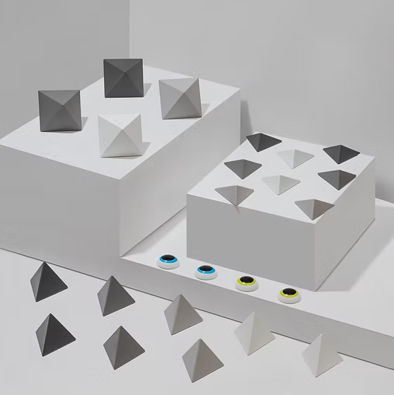 Trido 磁力積木 進階組 24PCS - 白銀時代(Greyscale)