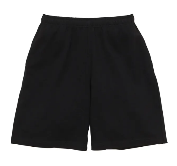 United Athle UA 9.1oz. 重量級休閒棉質短褲 黑色(3446601-002)