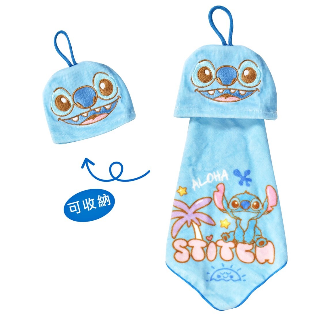 迪士尼史迪仔 兒童多用途抹手毛巾