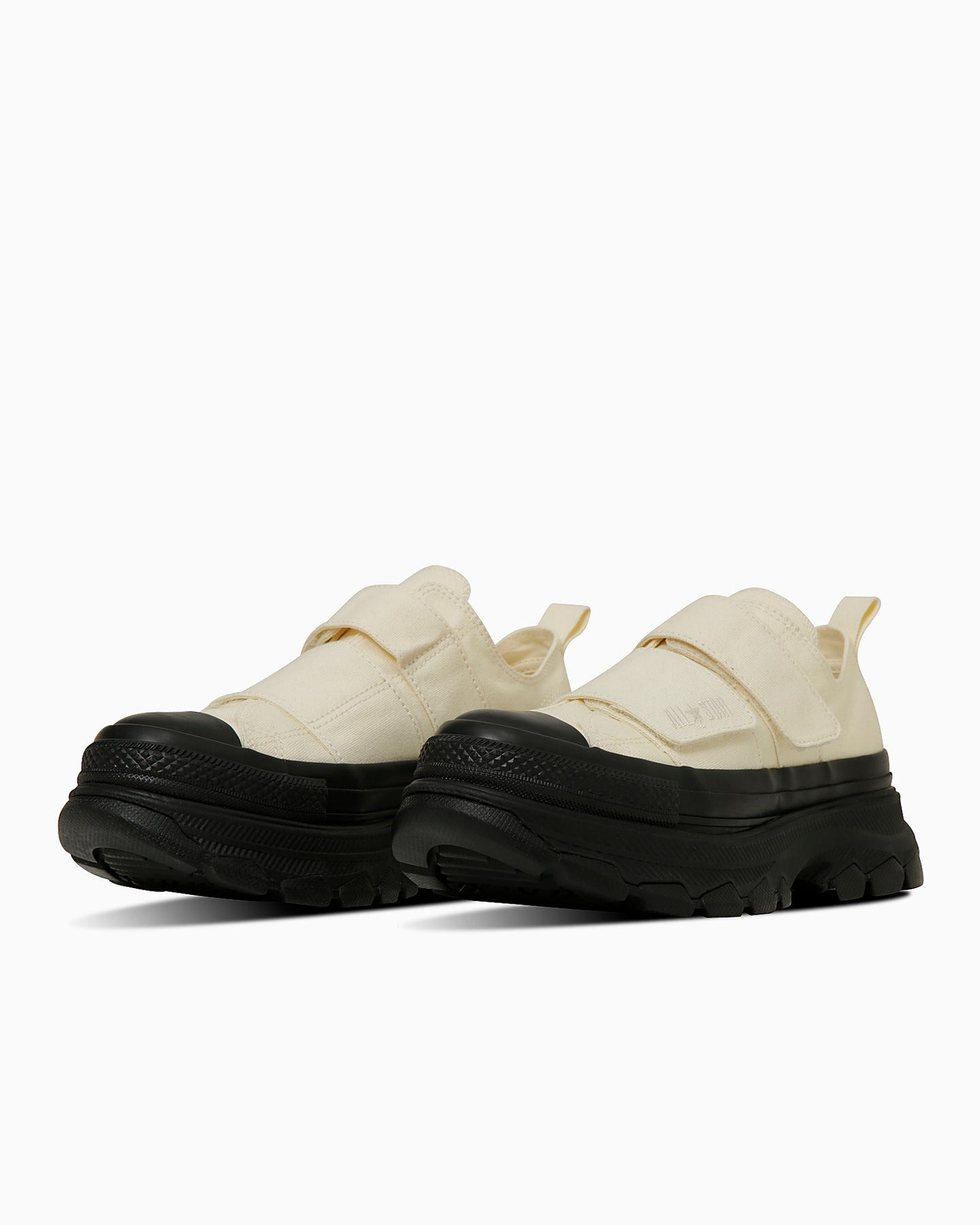 預購┃CONVERSE ALL STAR TREKWAVE V-2 OX 厚底 米色 低筒 魔鬼粘