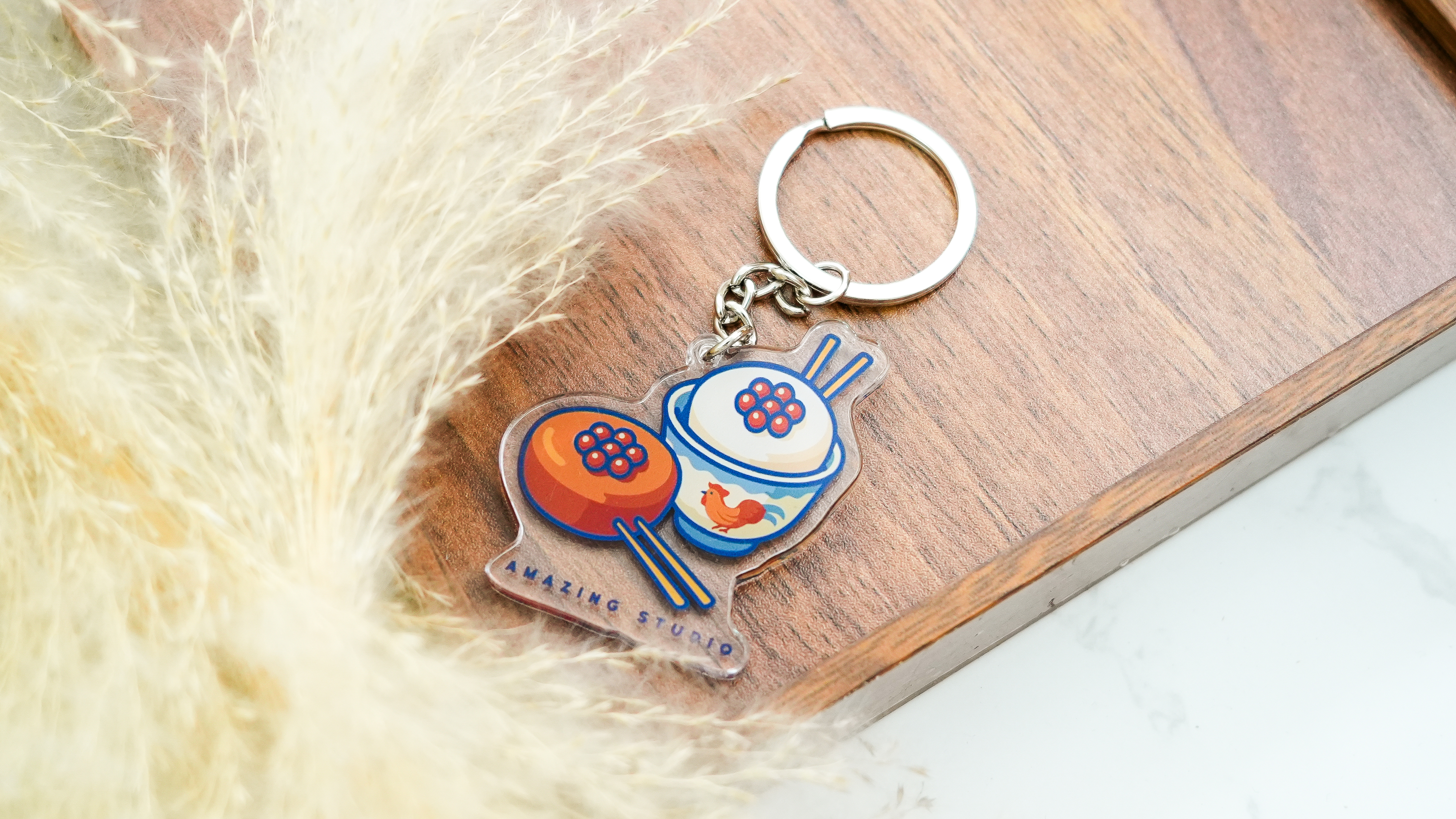 【砵仔糕】 鎖匙扣丨Amazing Studio