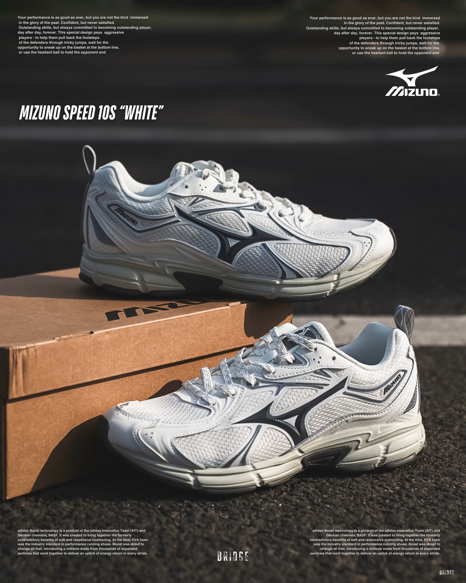 『復古風跑鞋性價比之王 👑』Mizuno Speed 10S “White” D1GH240603