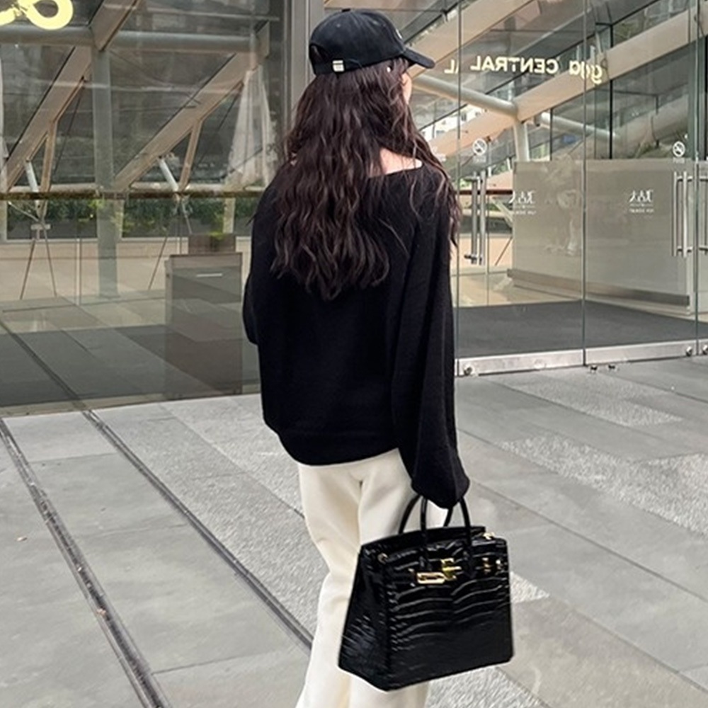 名牌包 女生生日禮物 包包女 手提包 肩背包 斜背包 側背包 鉑金包 真皮包包 歐美包包 大容量包包 鱷魚紋包包 102