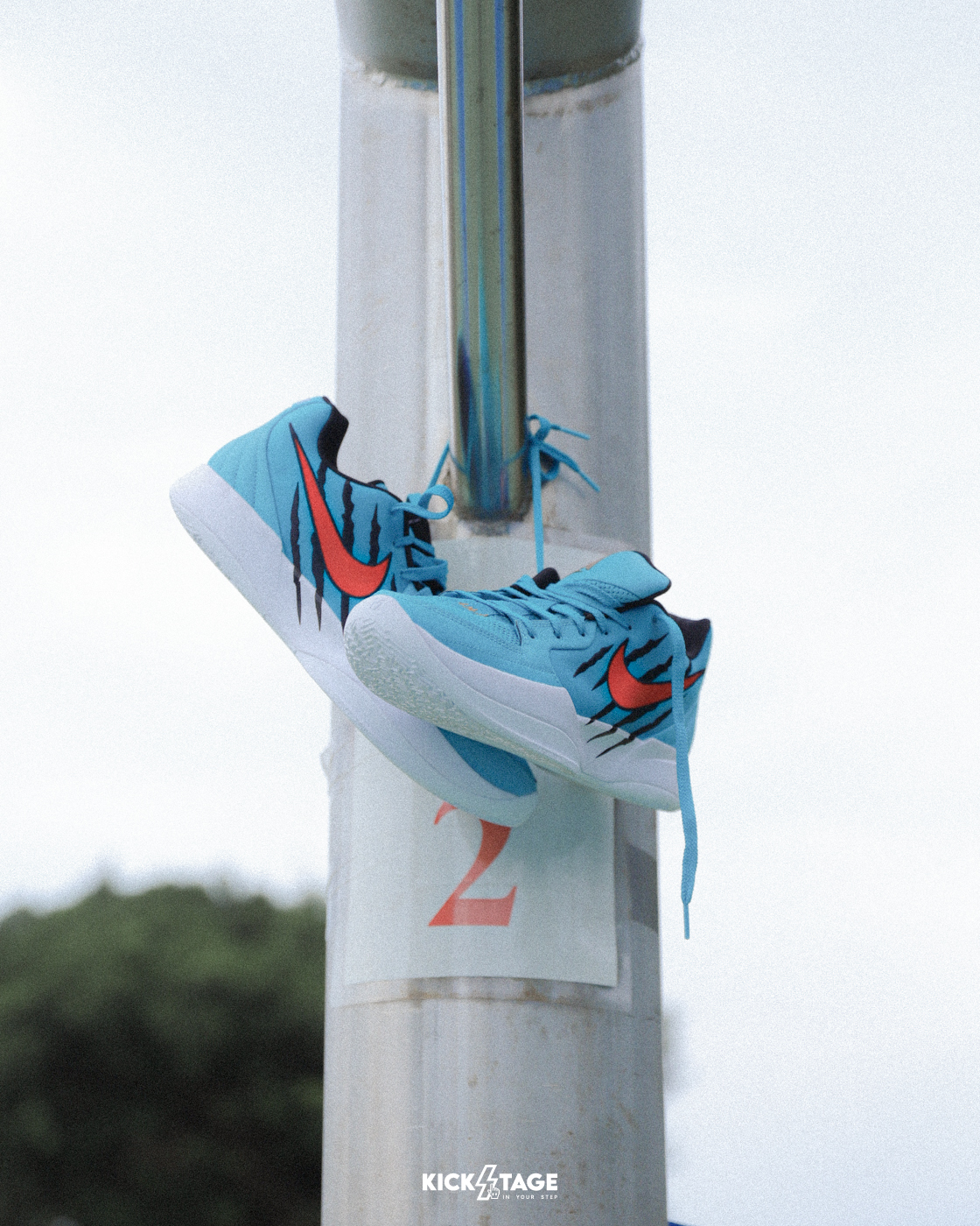 男鞋 NIKE JA 2 SCRATCH EP 藍綠 莫蘭特 灰熊隊 爪痕 網眼 透氣 運動鞋 籃球鞋【HQ1760-400】Ja Morant