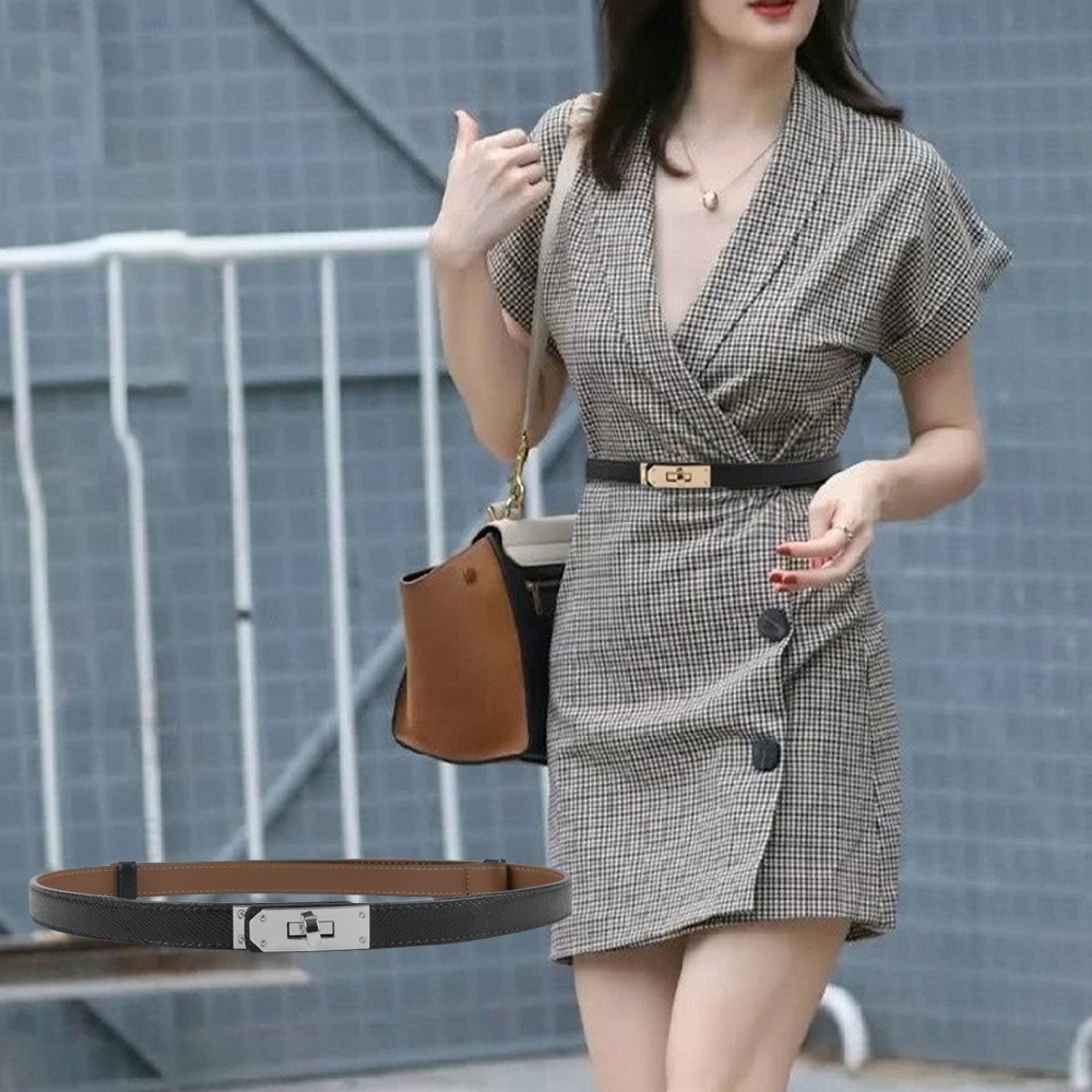 細腰帶 真皮腰帶 皮具 女腰帶 精品皮帶 細皮帶 伸縮腰帶 腰封 牛皮皮帶 腰帶 皮帶 百搭配件 搭配好物 禮物 005