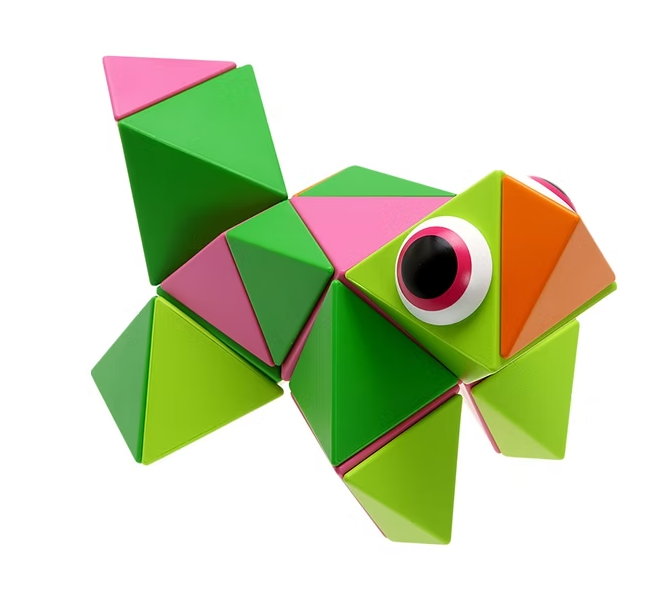 Trido 磁力積木 進階組 24PCS - 綠野迷蹤(Jungle)