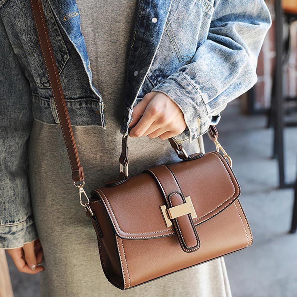 女生斜背包 波士頓包 皮革包包 手提包 側背包 手提包女 拉鍊手提包 女生包包 女包 包包 斜背包 單肩包 085