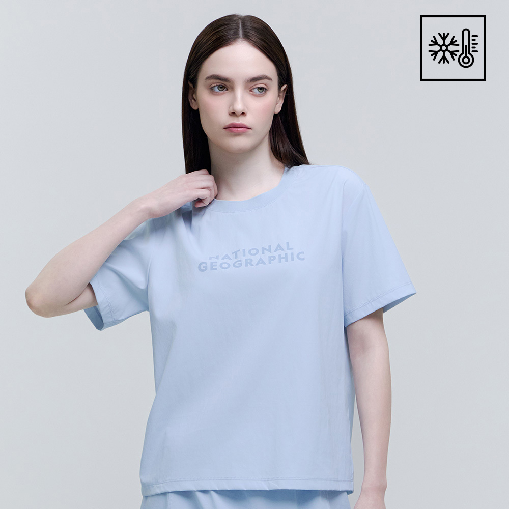 【NG】 N252WTS971 Women's Frozen Cube Short Sleeve T-Shirt original.jpg?1746604956