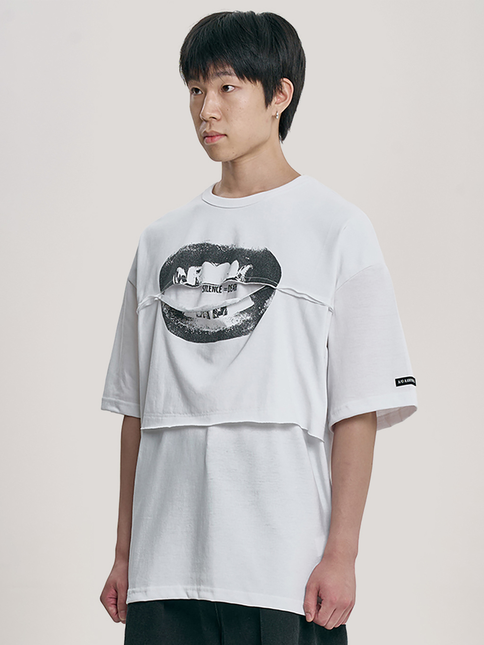 AJOBYAJO S=D LAYERED T-SHIRT 上衣