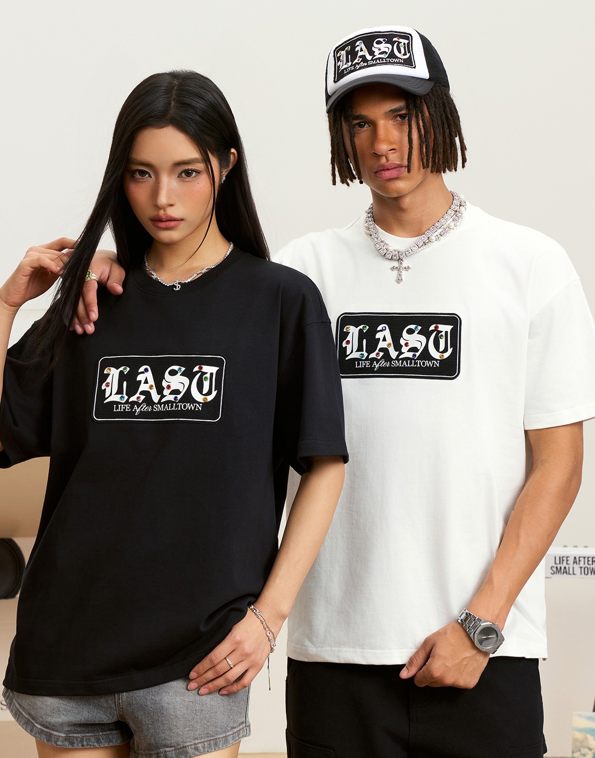 STK SmallTownKid LAST巡演 彩鑽貼布 短袖 T恤