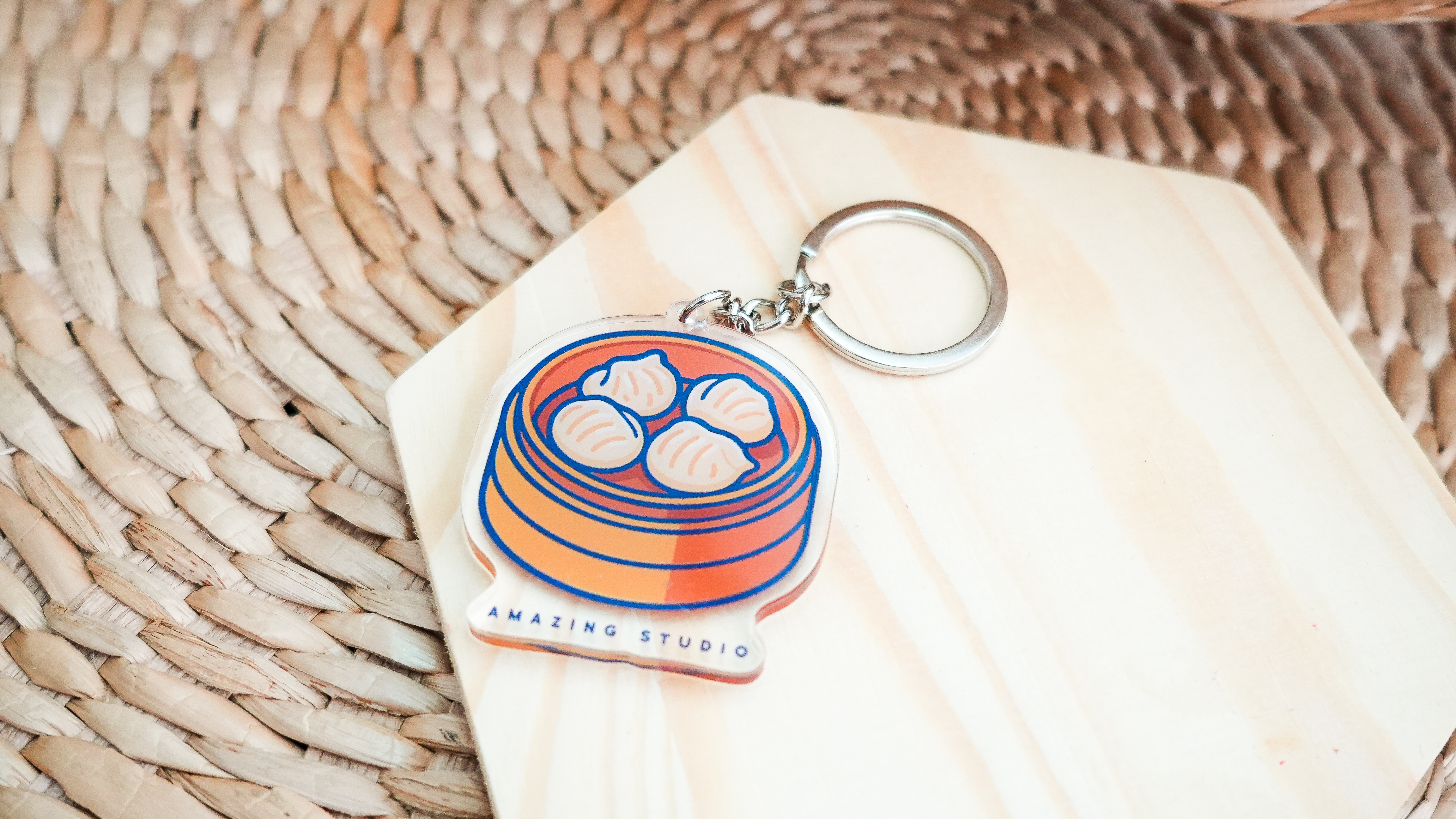 【蝦餃】 鎖匙扣丨Amazing Studio