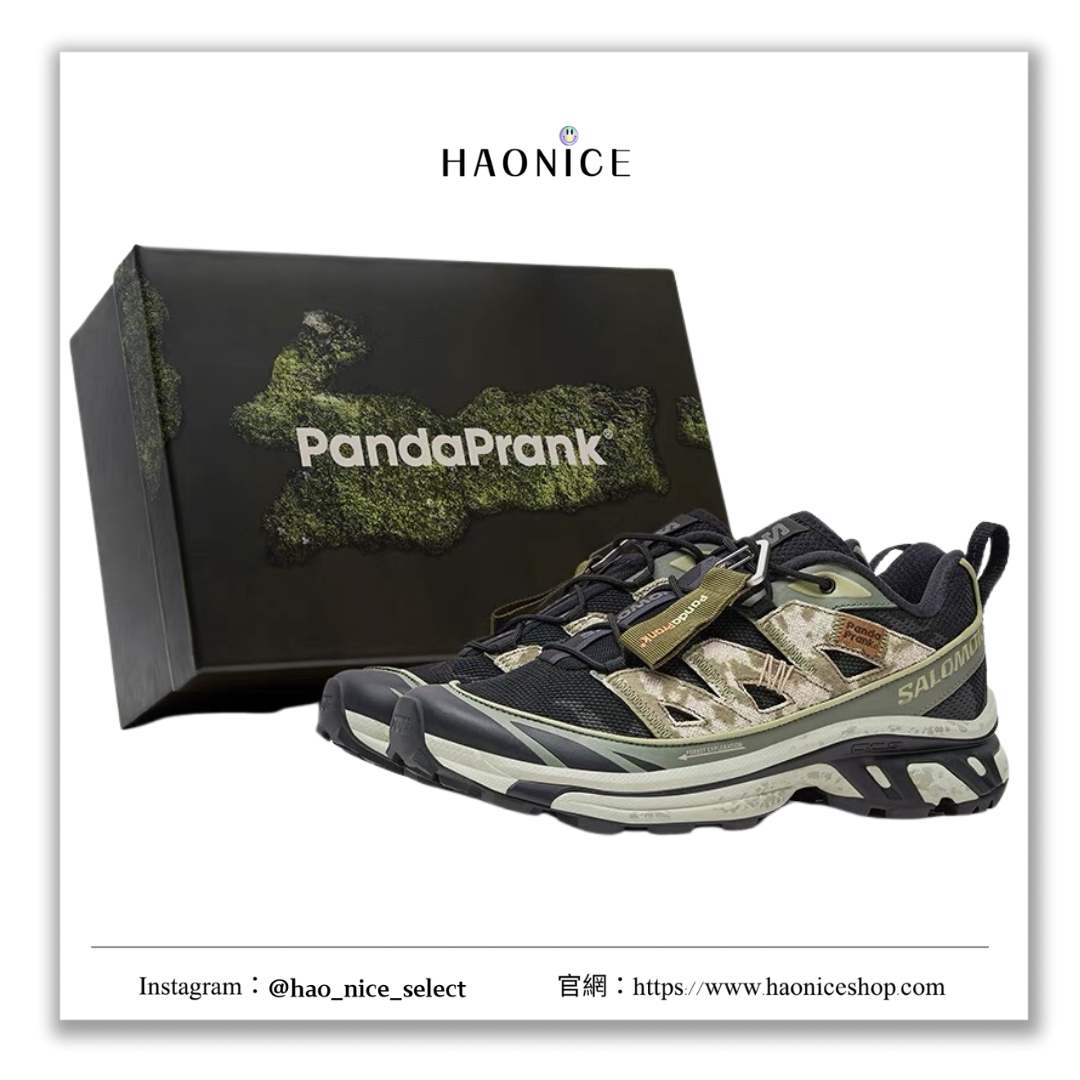 【HAO NICE】熊貓惡作劇系列 ❗️配合FAKEBUSTERS驗鞋 ❗️ SALOMON薩洛蒙 XT-6林海蹤旅系列 獨野訂製 低筒戶外休閒功能鞋🔥