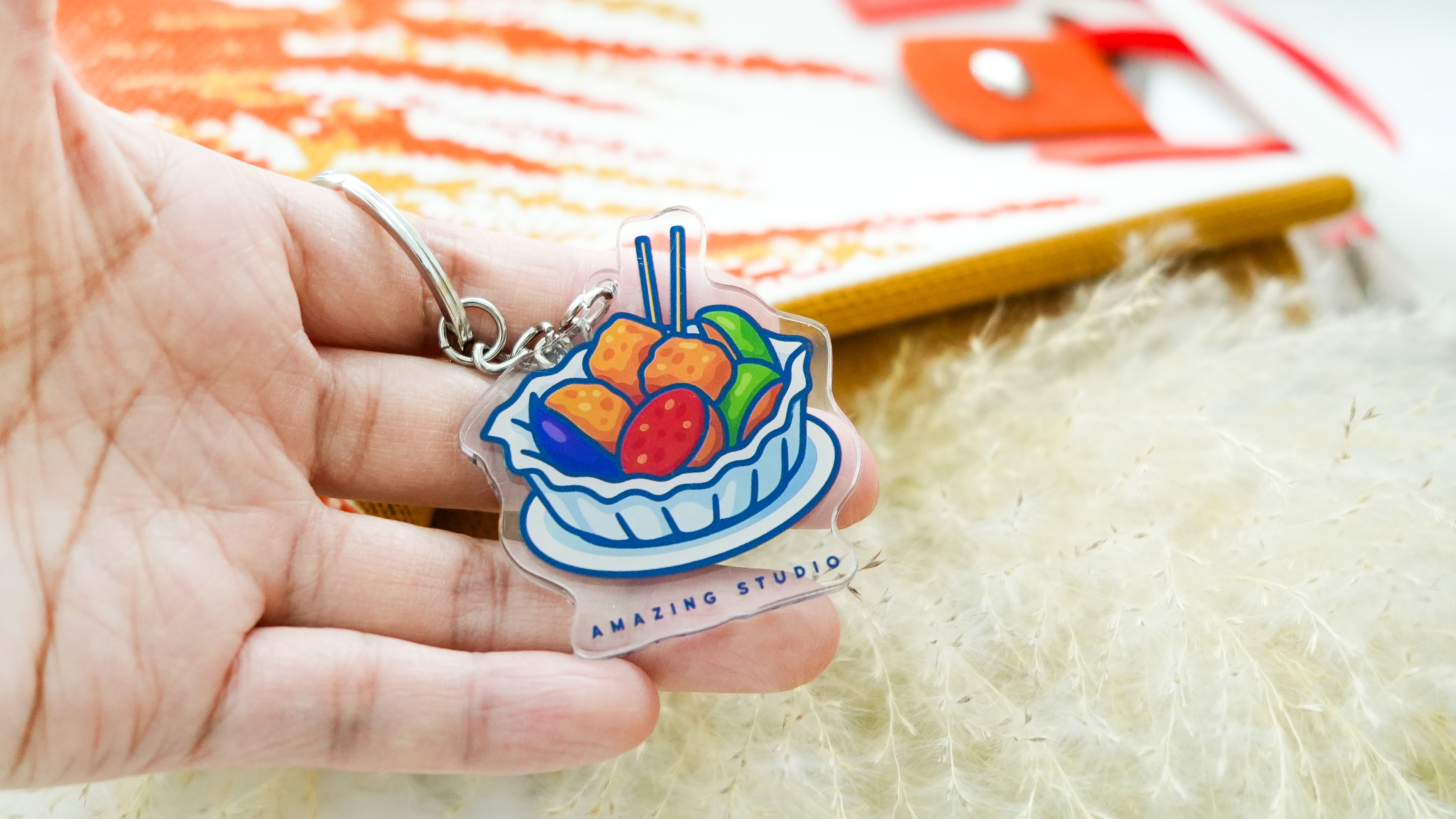 【煎釀三寶】 鎖匙扣丨Amazing Studio