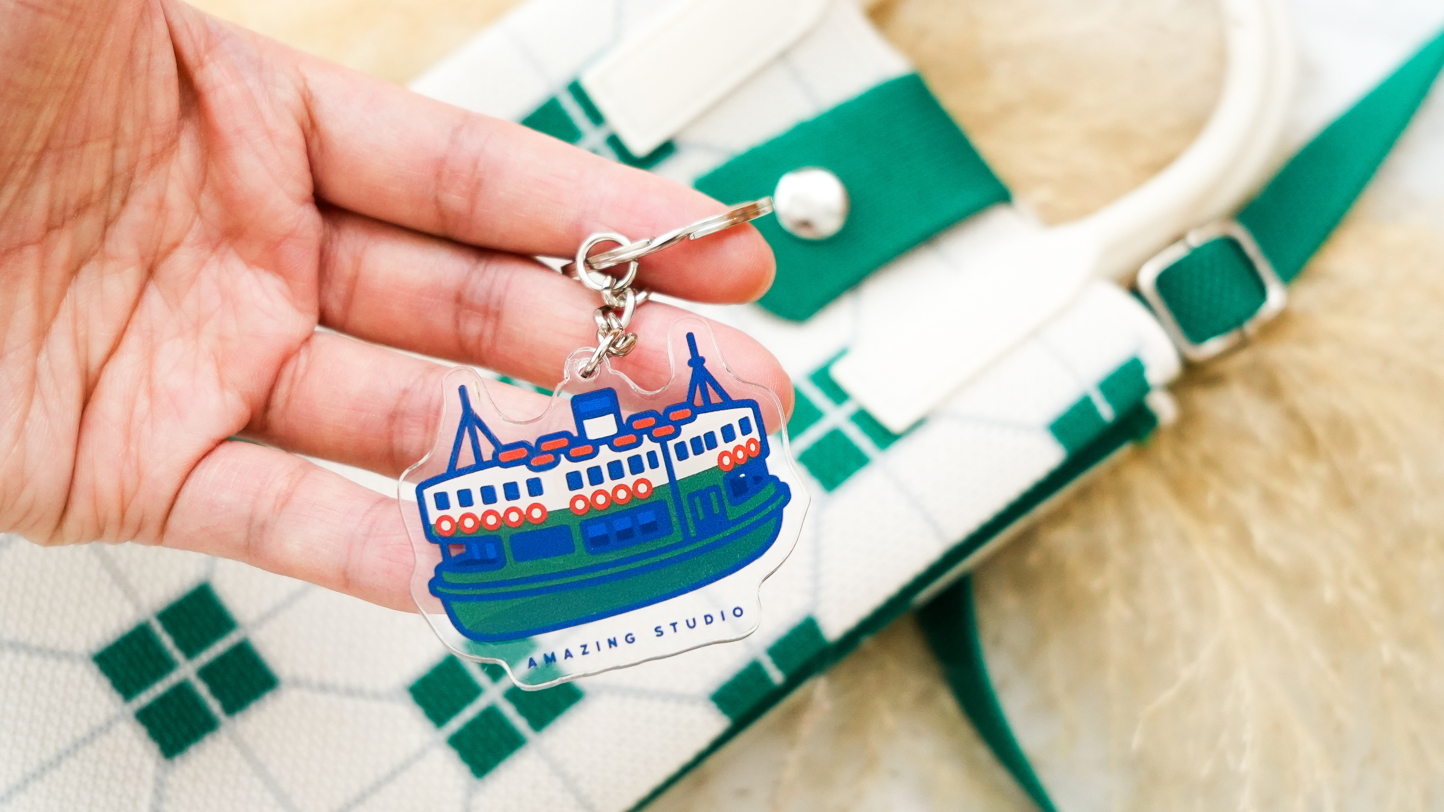 【天星小輪】 鎖匙扣丨Amazing Studio