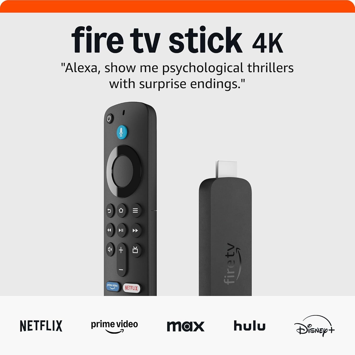Amazon Fire TV Stick 4K 串流播放裝置