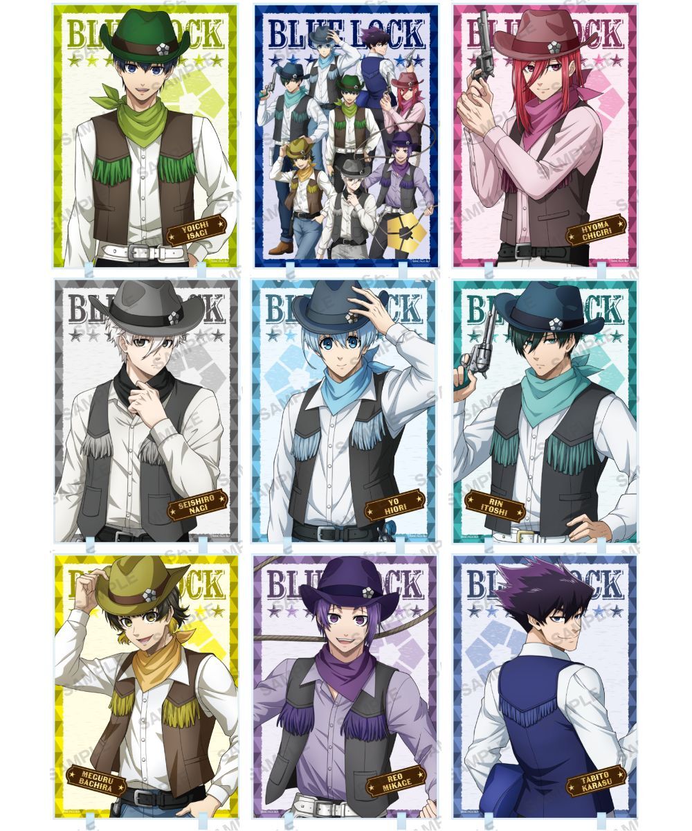 預購-動畫「藍色監獄」壓克力板 牛仔Ver. 系列 【日本進口精品】