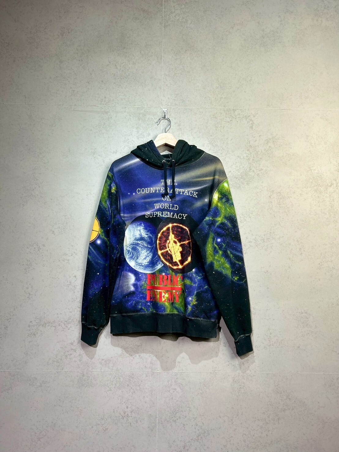 (全新) Supreme UNDERCOVER/Public Enemy Hooded Sweatshirt