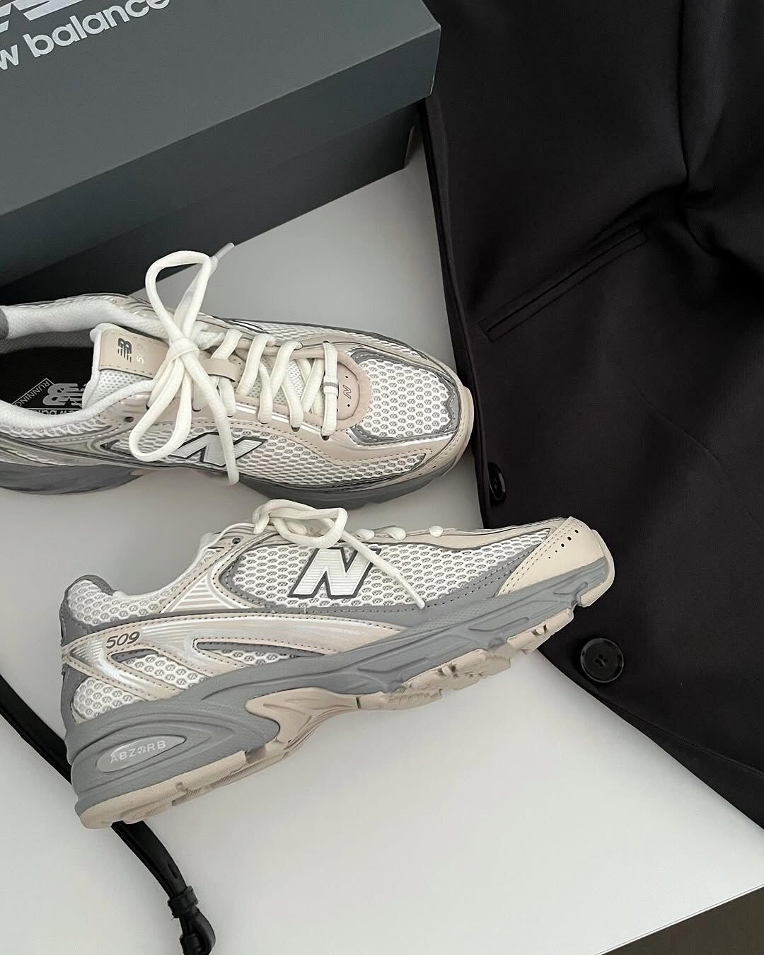 NEW BALANCE 509 NB 海鹽灰 淺灰 奶油白 米白 米色 男女鞋 U509ST / 預購