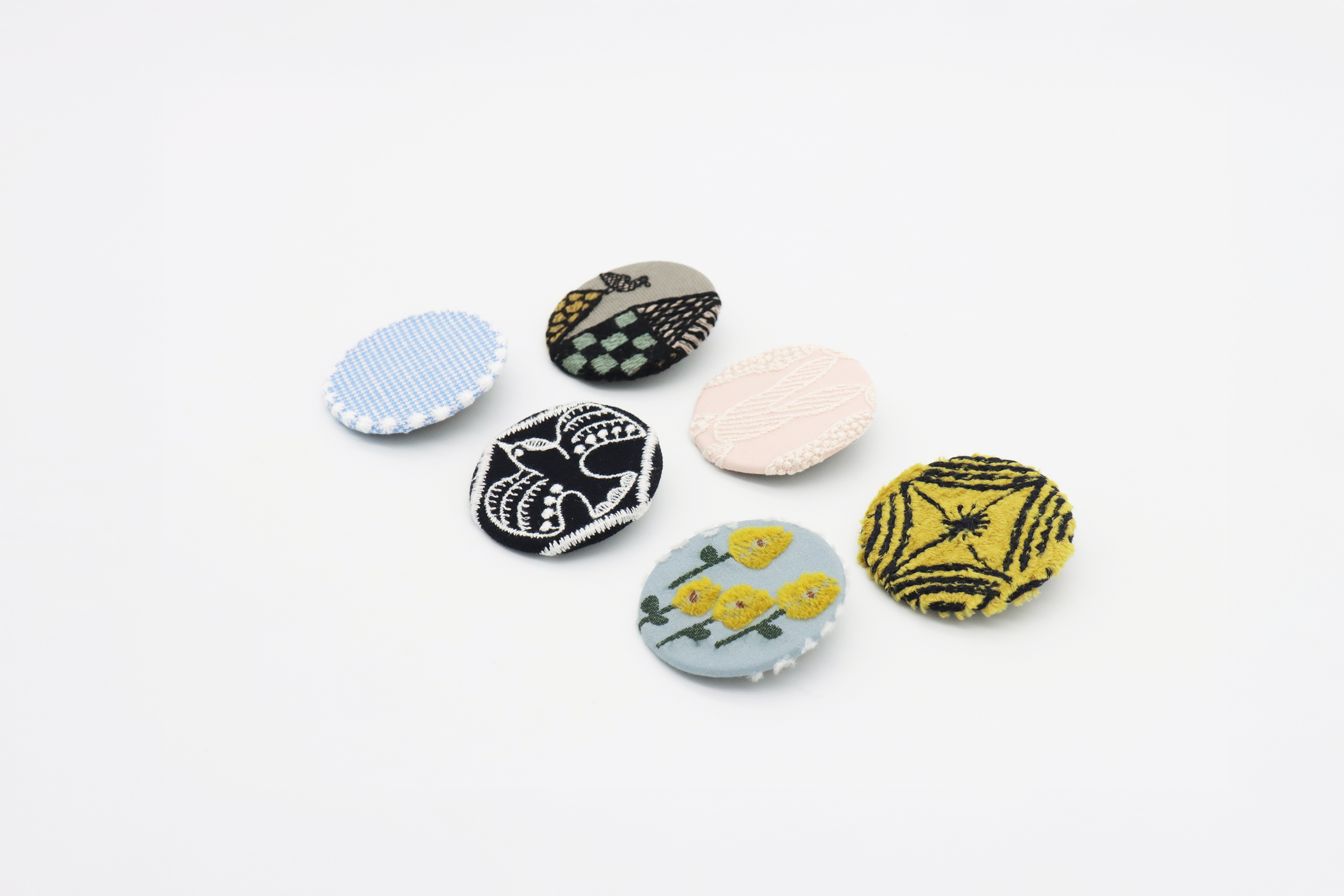 minä perhonen｜餘布徽章-圓形 (大)