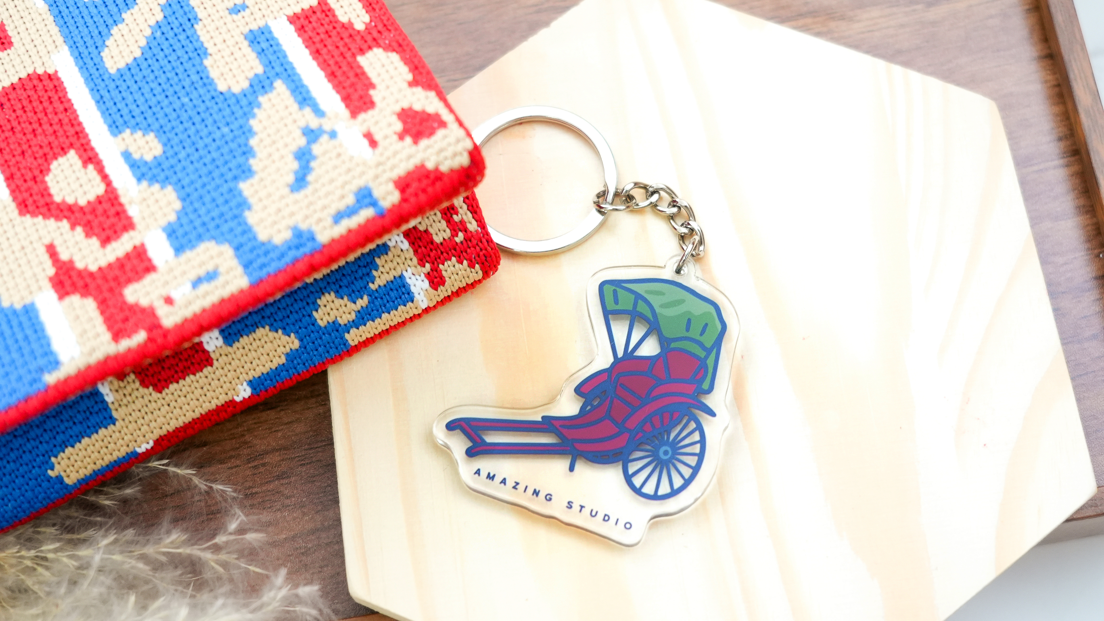 【人力車】 鎖匙扣丨Amazing Studio