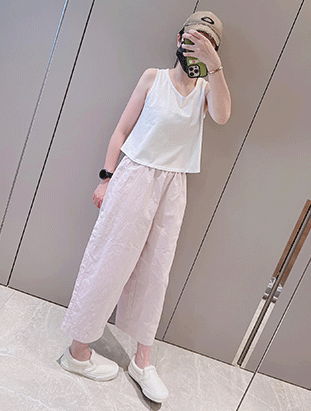 春夏新款/下傘短版背心 MANIFEST正韓🇰🇷