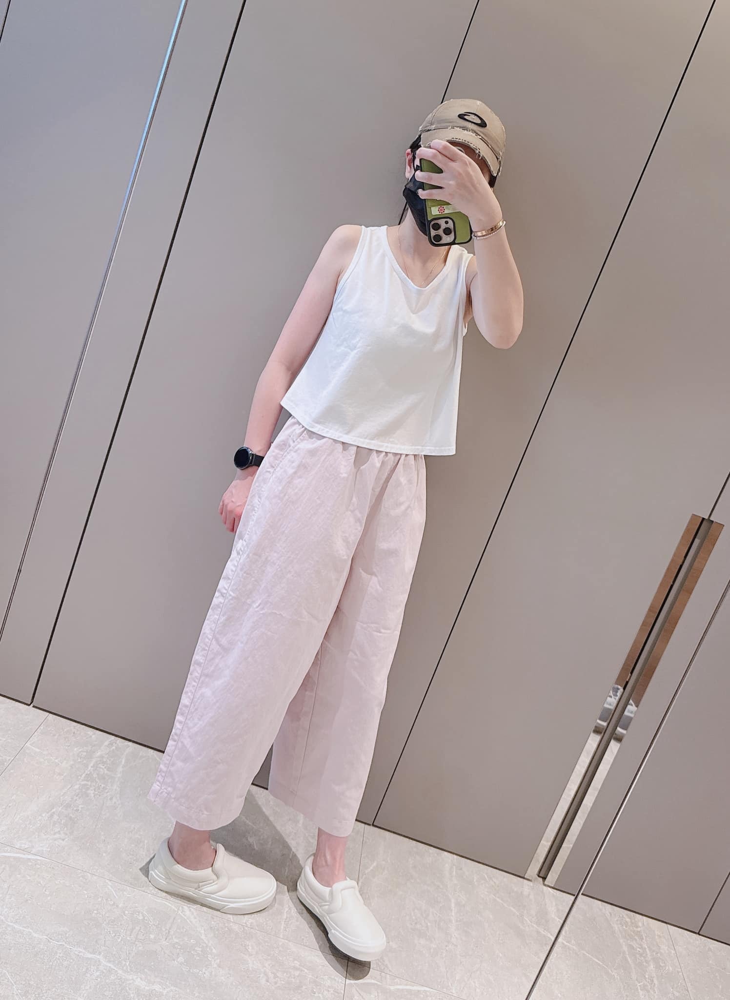 春夏新款/下傘短版背心 MANIFEST正韓🇰🇷