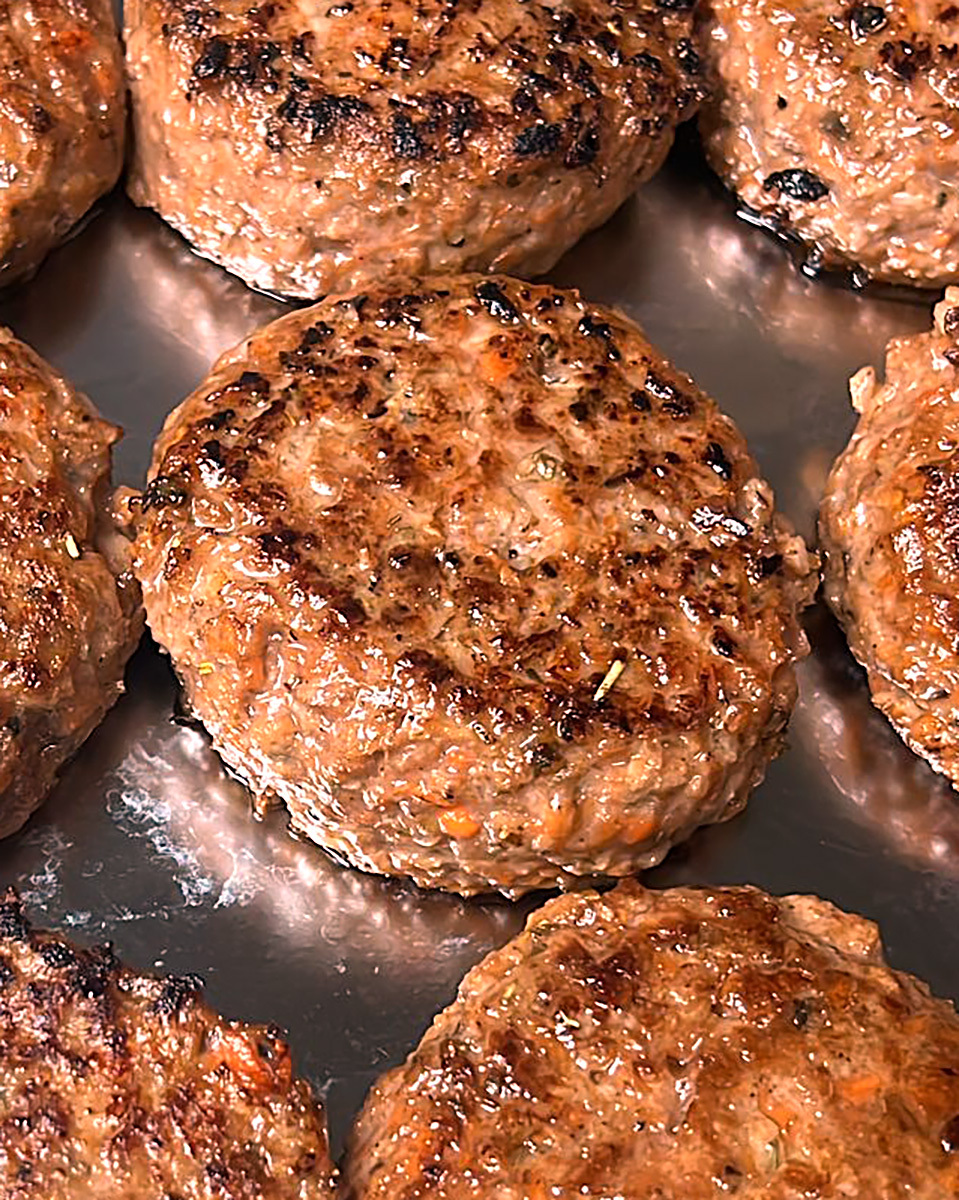 純素叮叮飯！日式和牛漢堡排煎蛋飯｜素食教煮