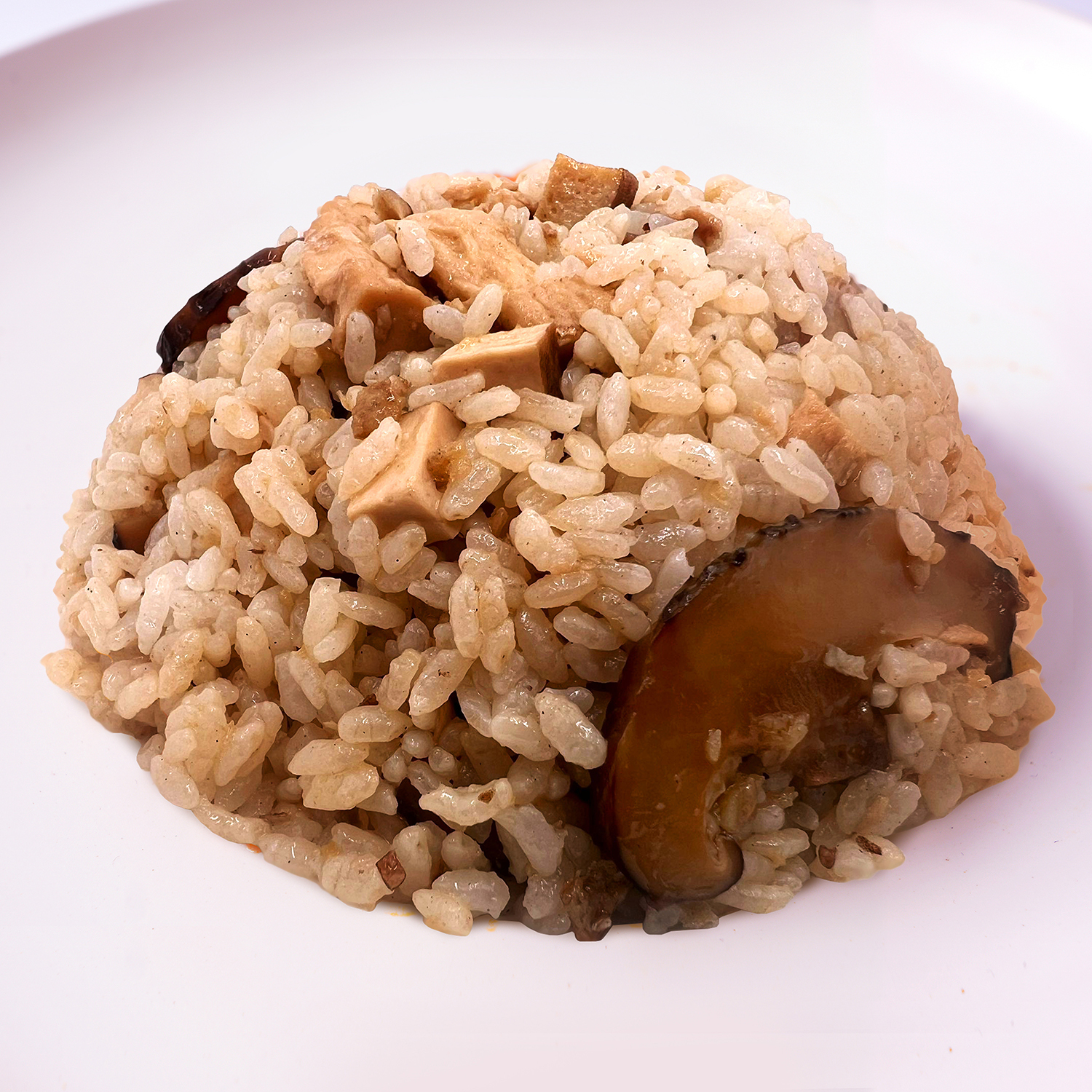 純素叮叮飯！台式香菇麻油鷄炒飯｜素食教煮