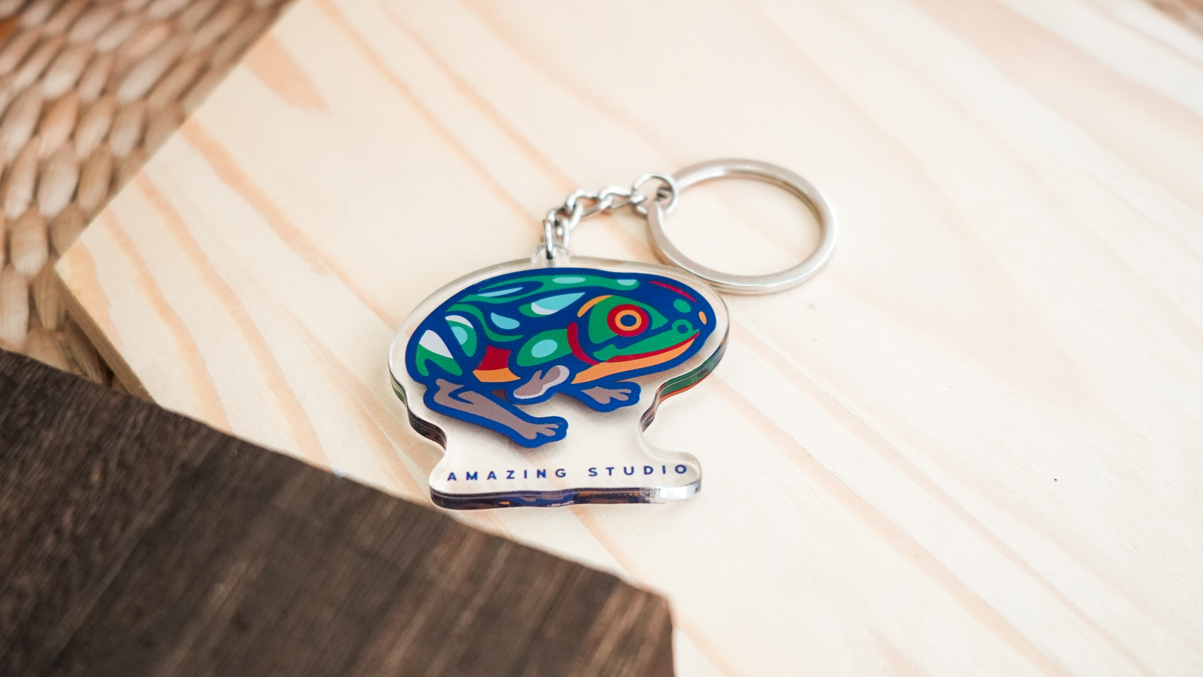 【玩具青蛙】 鎖匙扣丨Amazing Studio