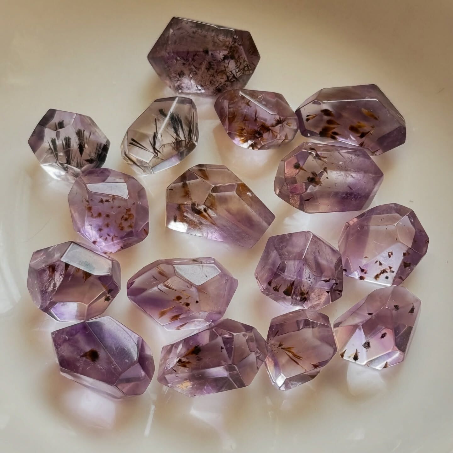 [原石] 紫晶黃磷鐵礦