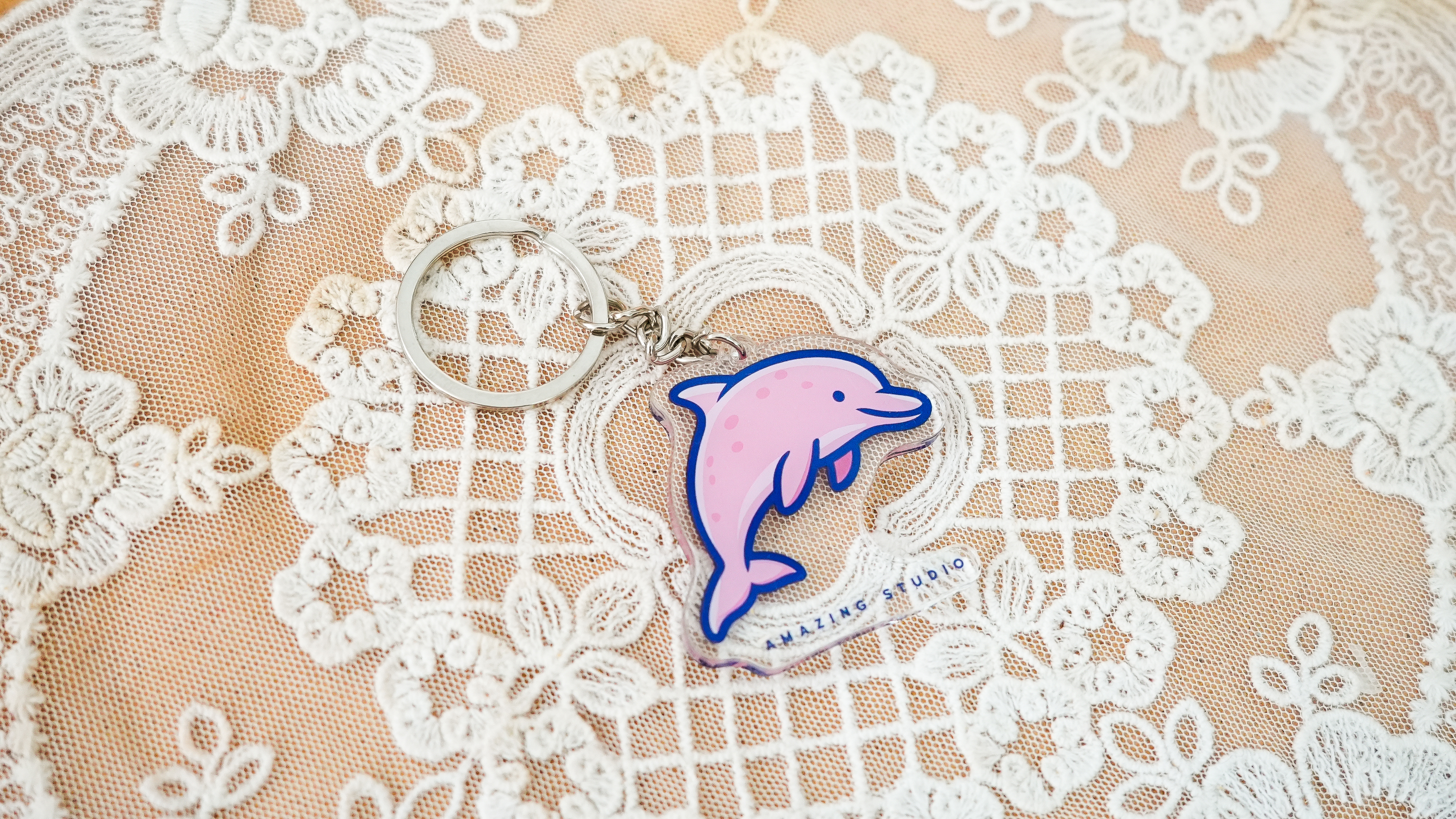 【中華白海豚】 鎖匙扣丨Amazing Studio