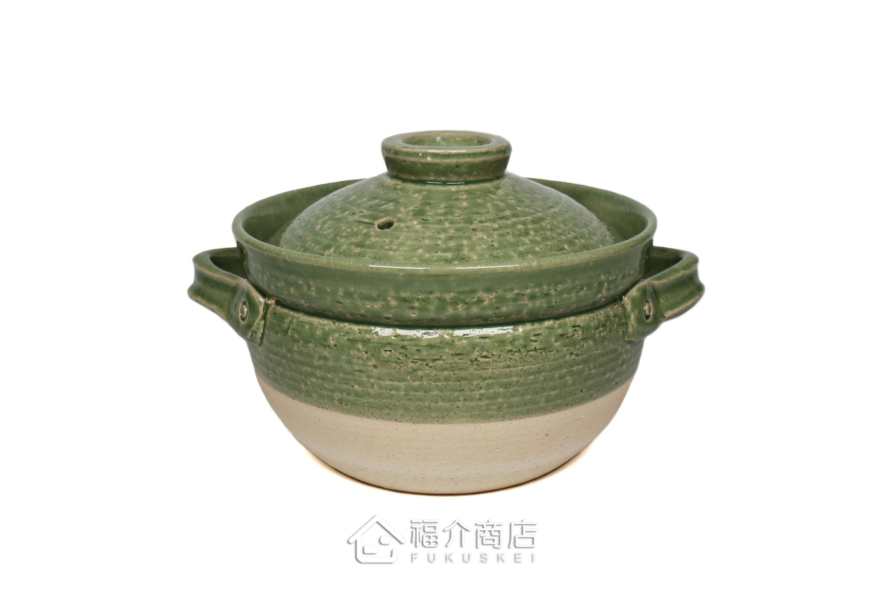 煮飯用陶瓷材質的飯鍋