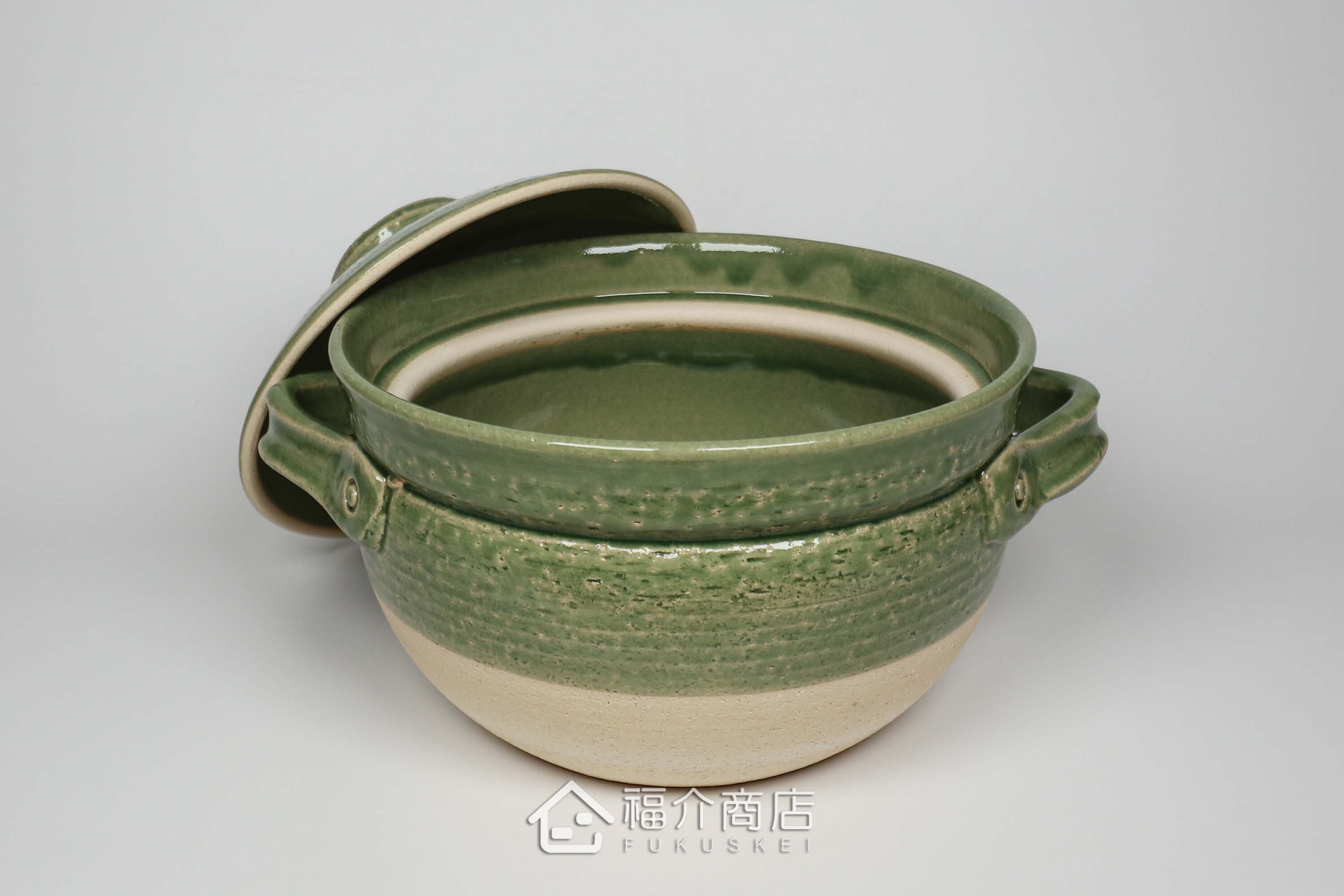 煮飯用陶瓷材質的飯鍋