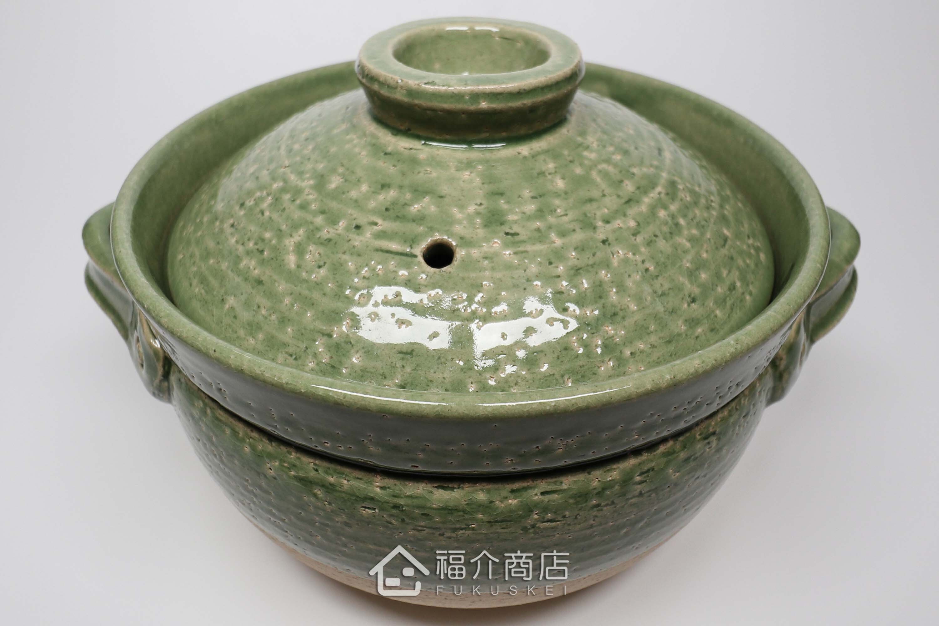 煮飯用陶瓷材質的飯鍋