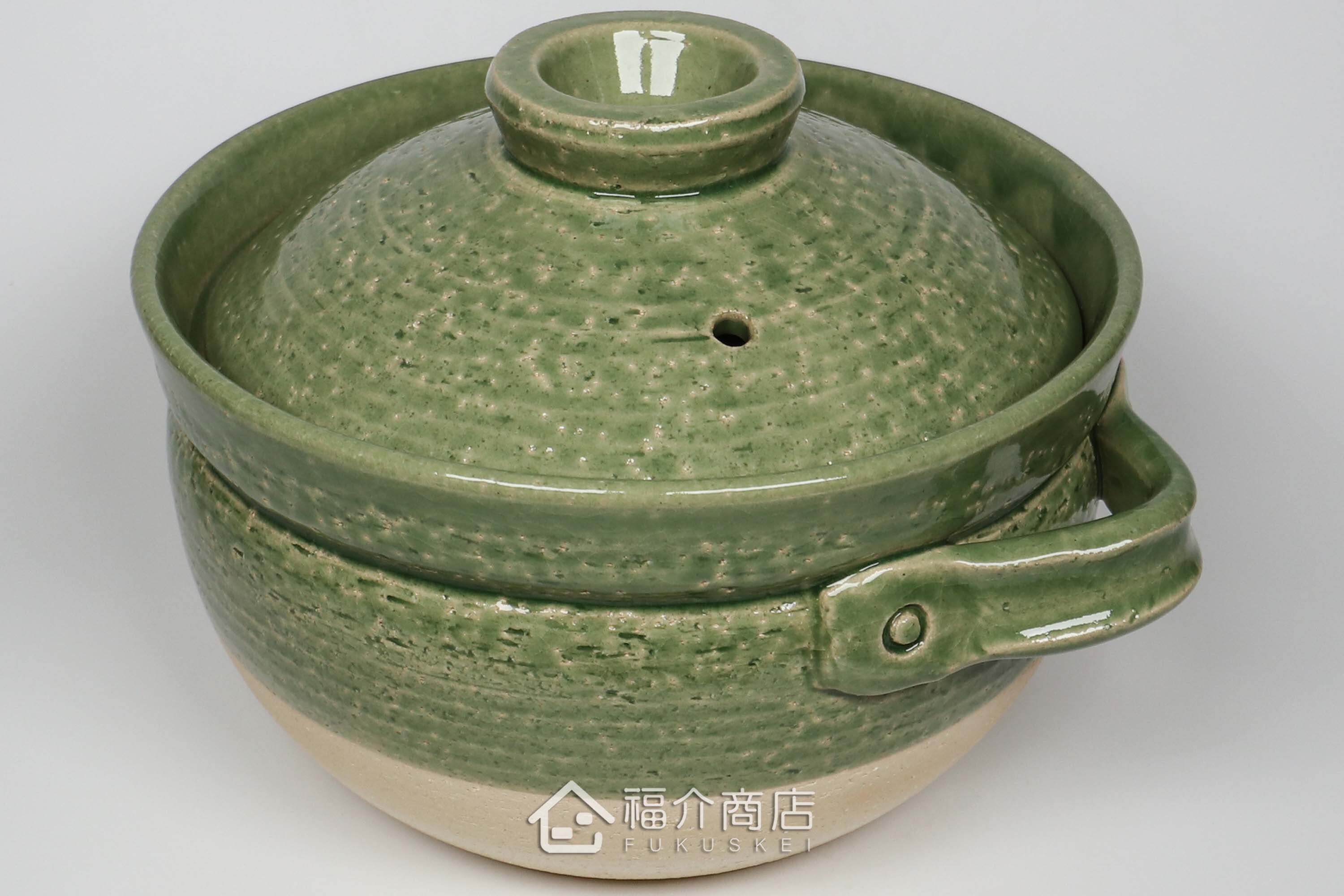 煮飯用陶瓷材質的飯鍋