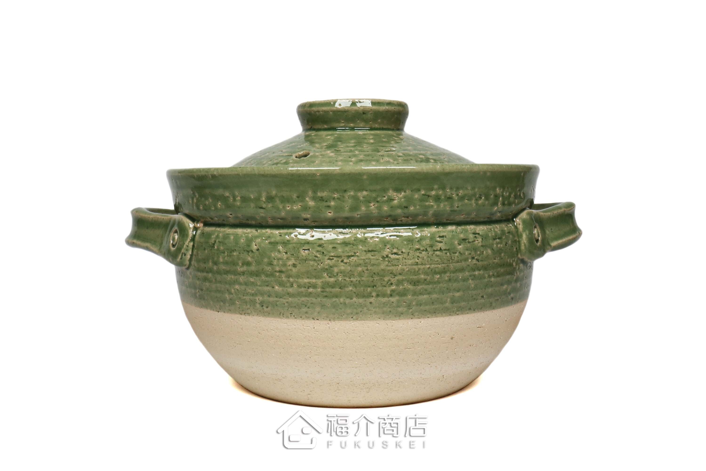 煮飯用陶瓷材質的飯鍋