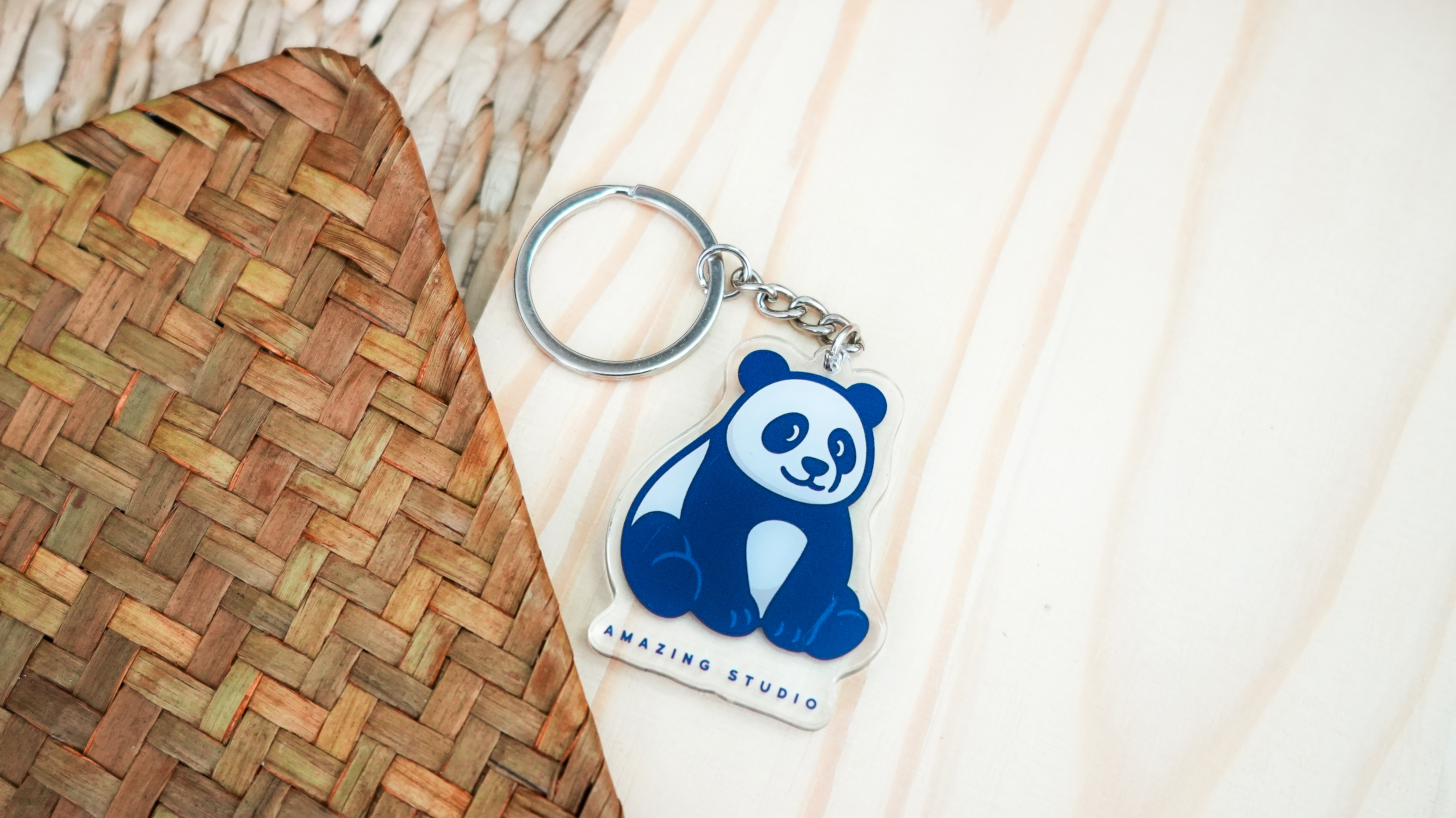 【熊貓】 鎖匙扣丨Amazing Studio