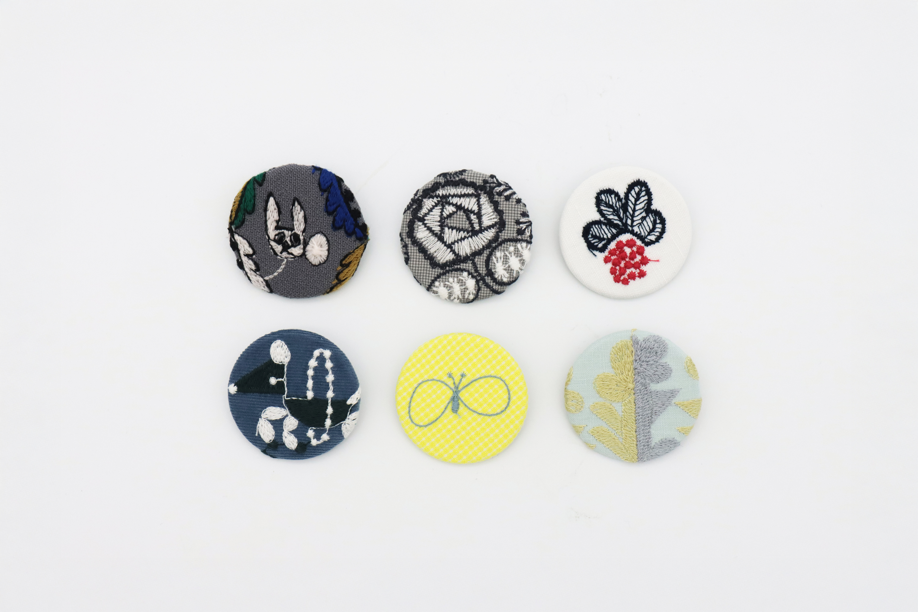 minä perhonen｜餘布徽章-圓形(小)