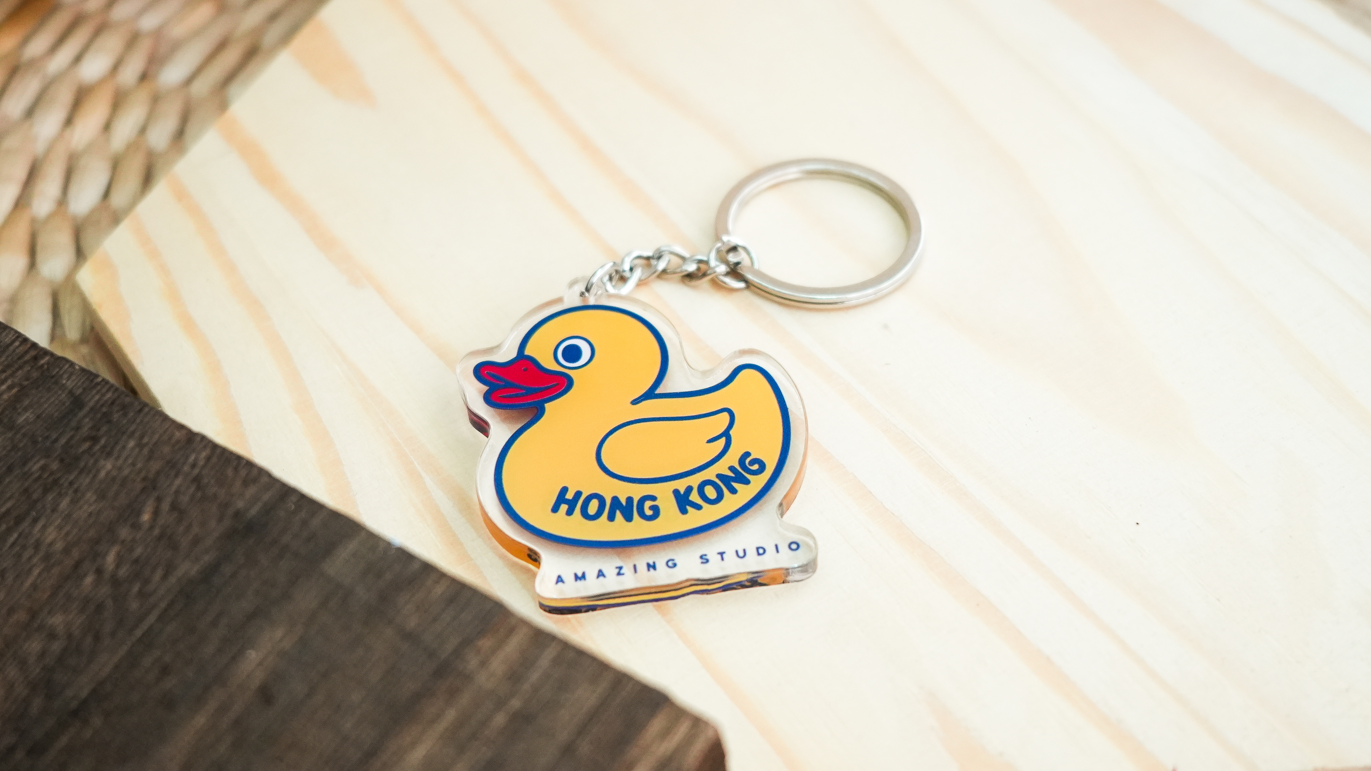 【香港橡皮鴨】 鎖匙扣丨Amazing Studio
