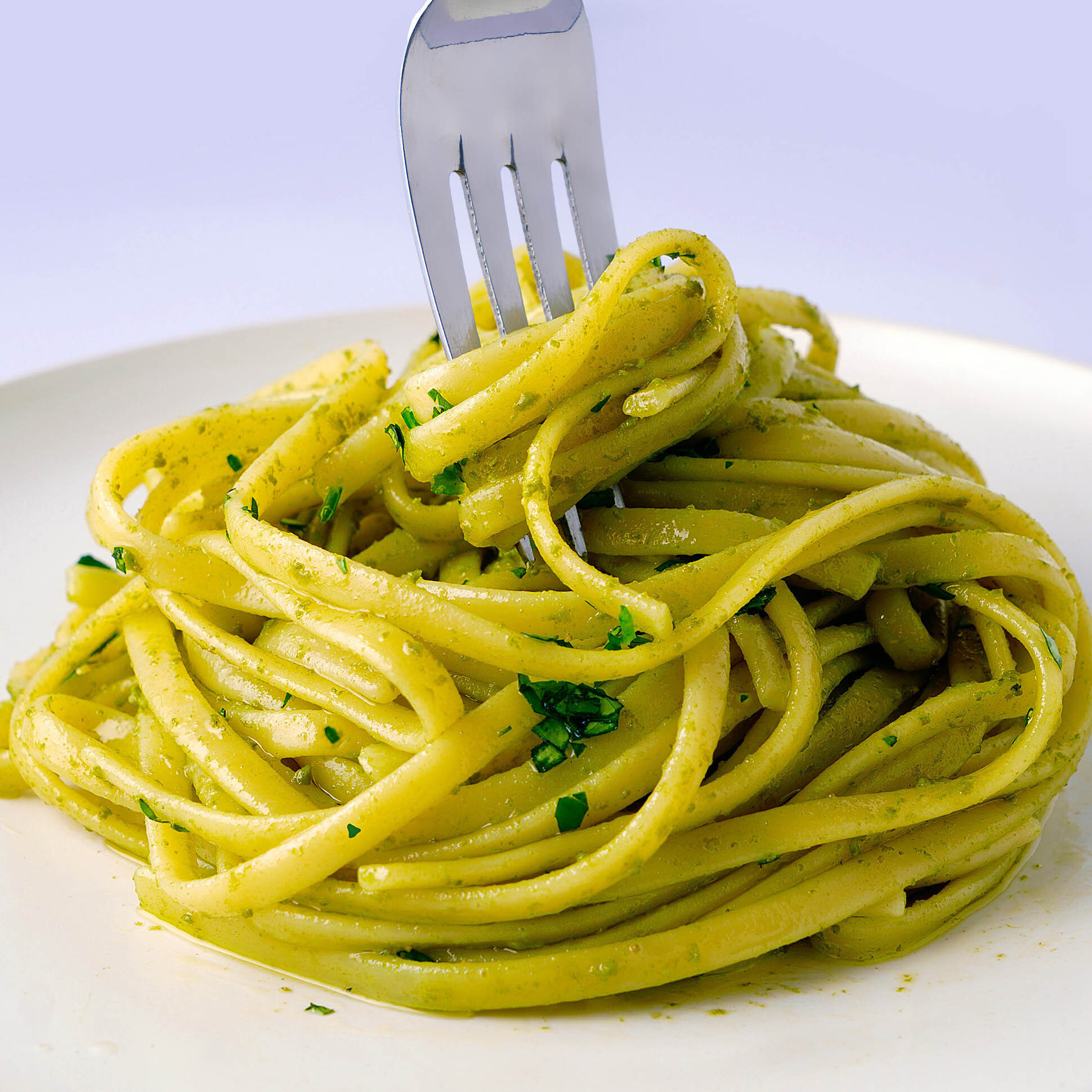 純素叮叮意！青醬雜菌意粉（加熱即食）｜素食教煮