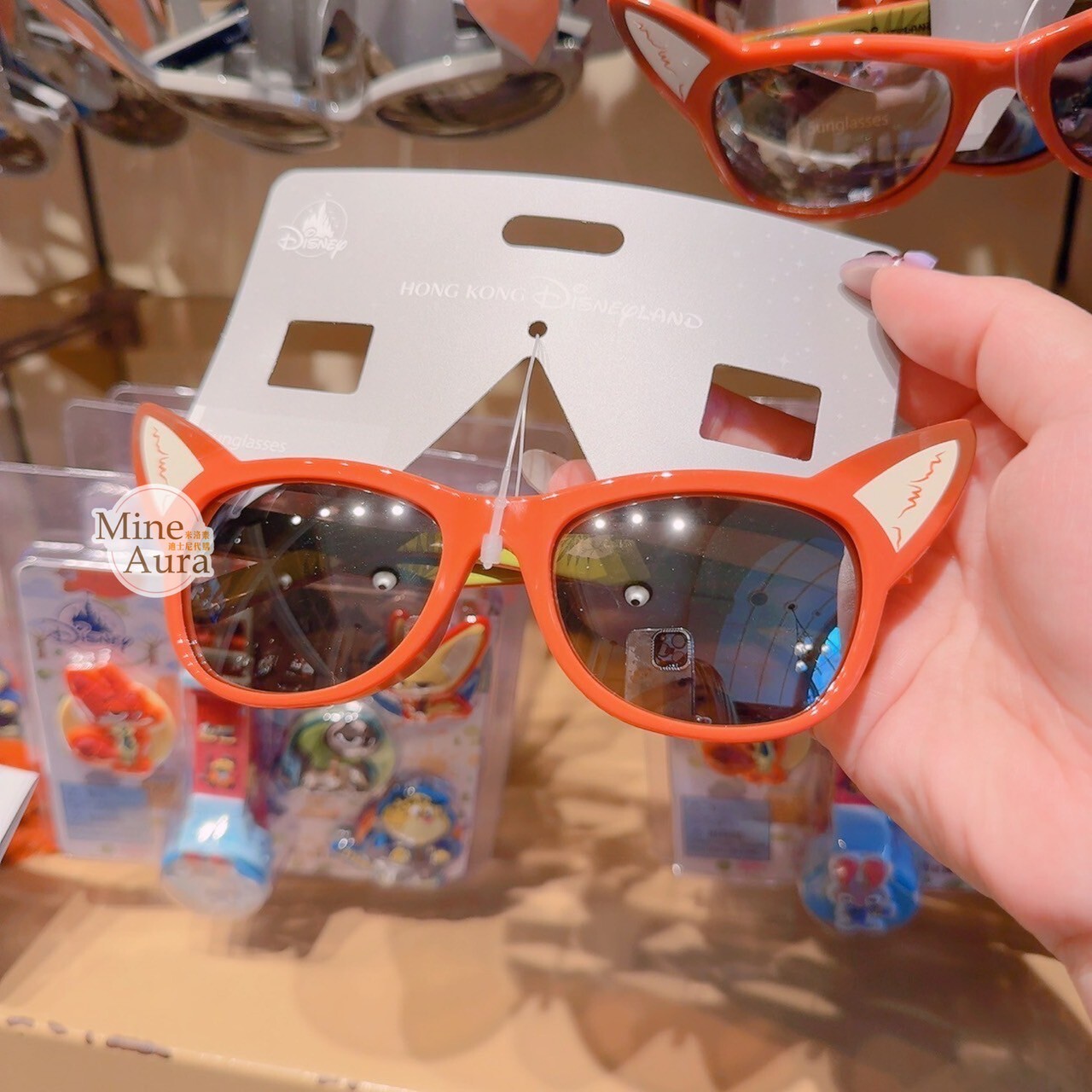 胡尼克 Nick 造型太陽眼鏡 墨鏡 動物方城市 Zootopia -香港迪士尼樂園