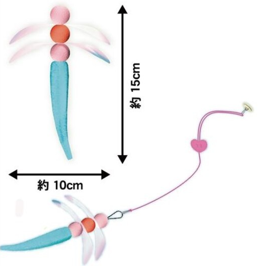 CattyMan 吊繩貓玩具 - 冰海小精靈